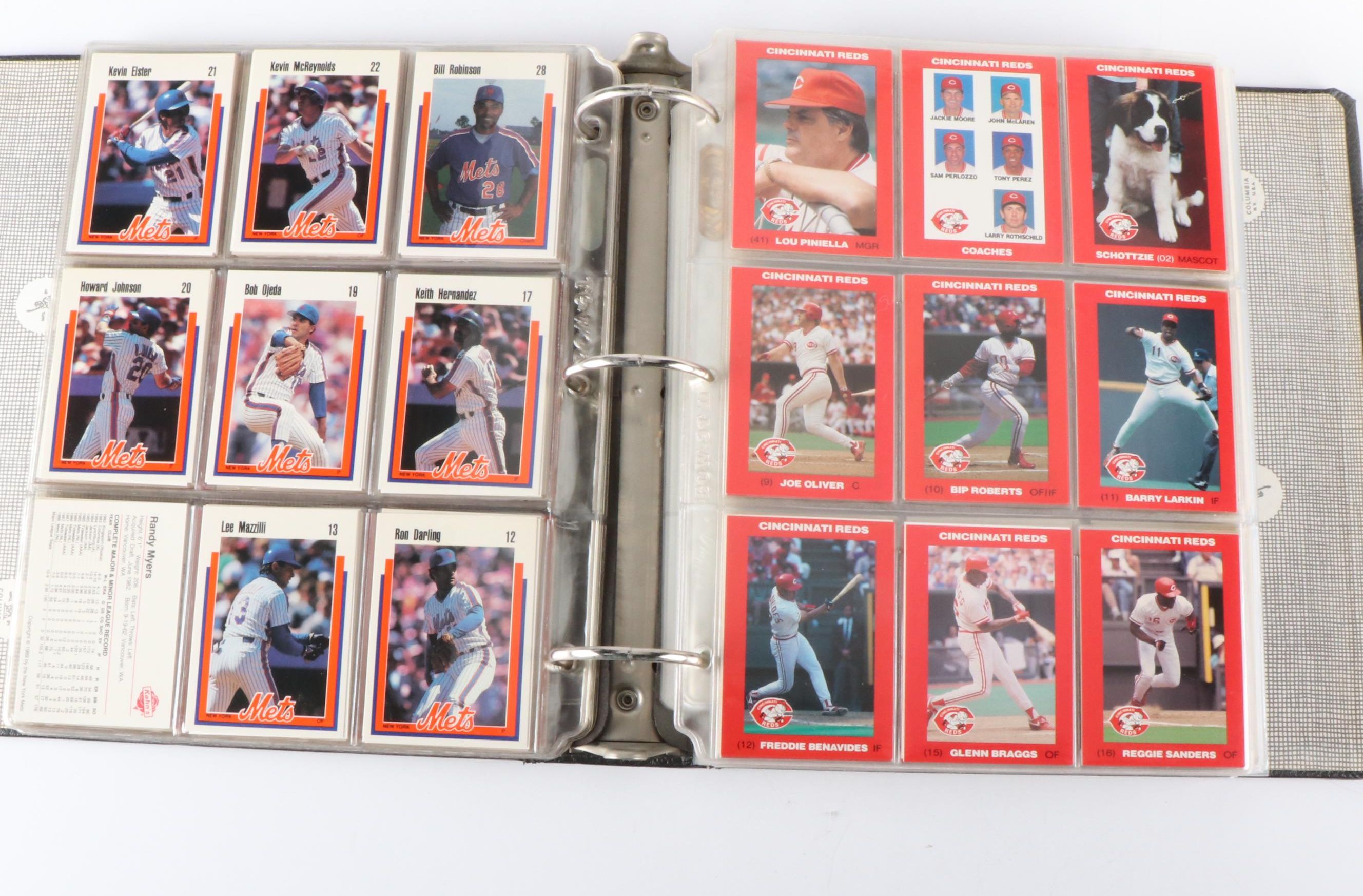 Large Group of Baseball Cards, 1980s and 1990s