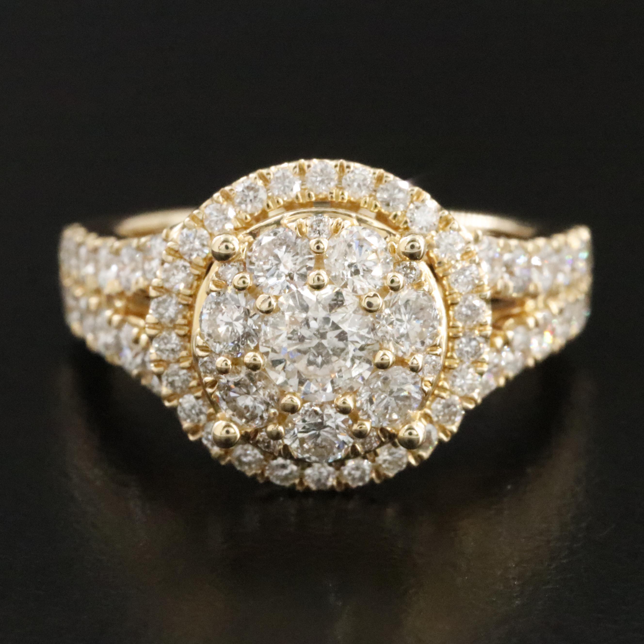 14K 2.14 CTW Diamond Ring