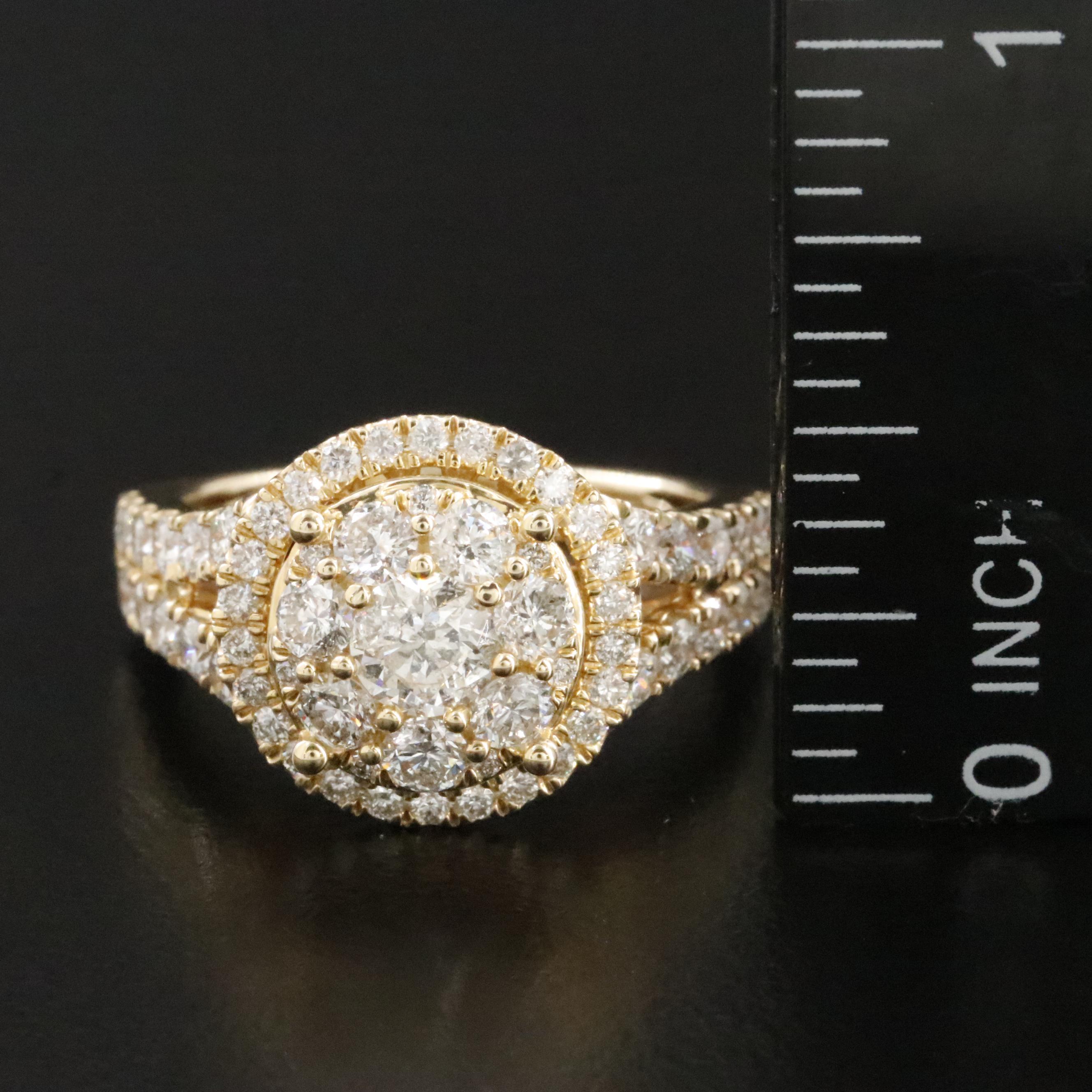 14K 2.14 CTW Diamond Ring