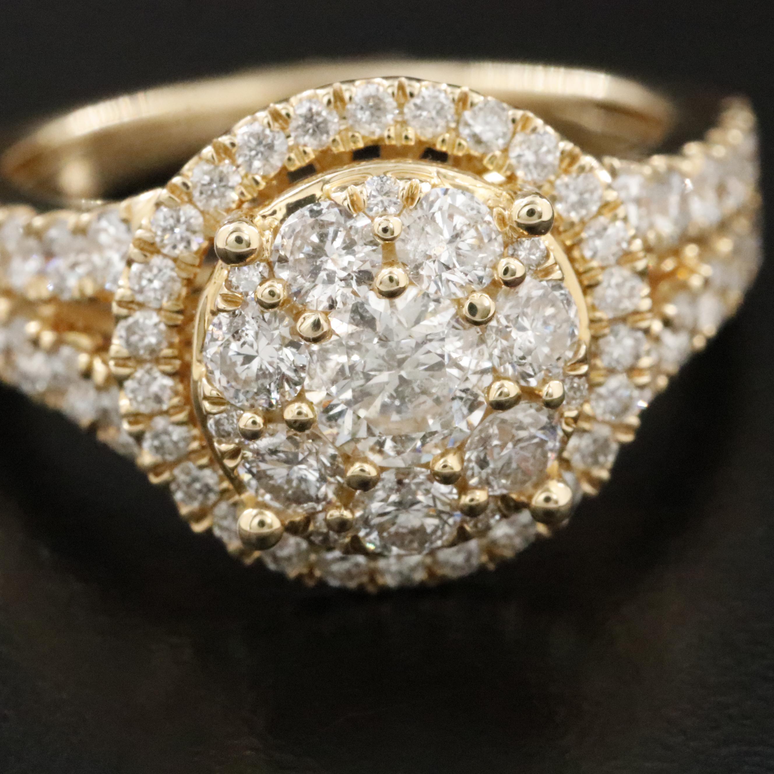 14K 2.14 CTW Diamond Ring