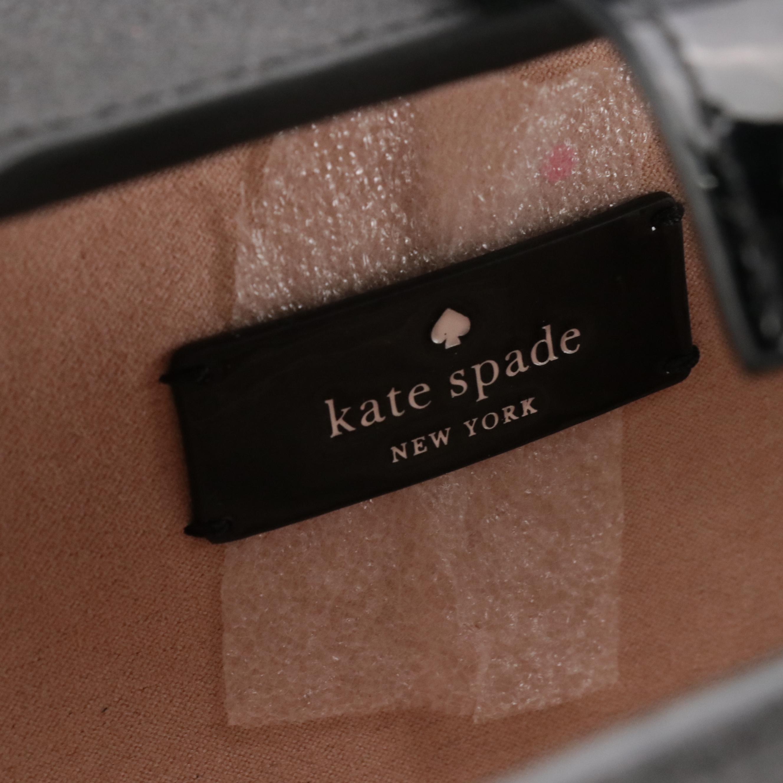 Kate Spade Wrapping Party Gift Box Bag, Coach Alex Purple OP Art Tote, Crossbody