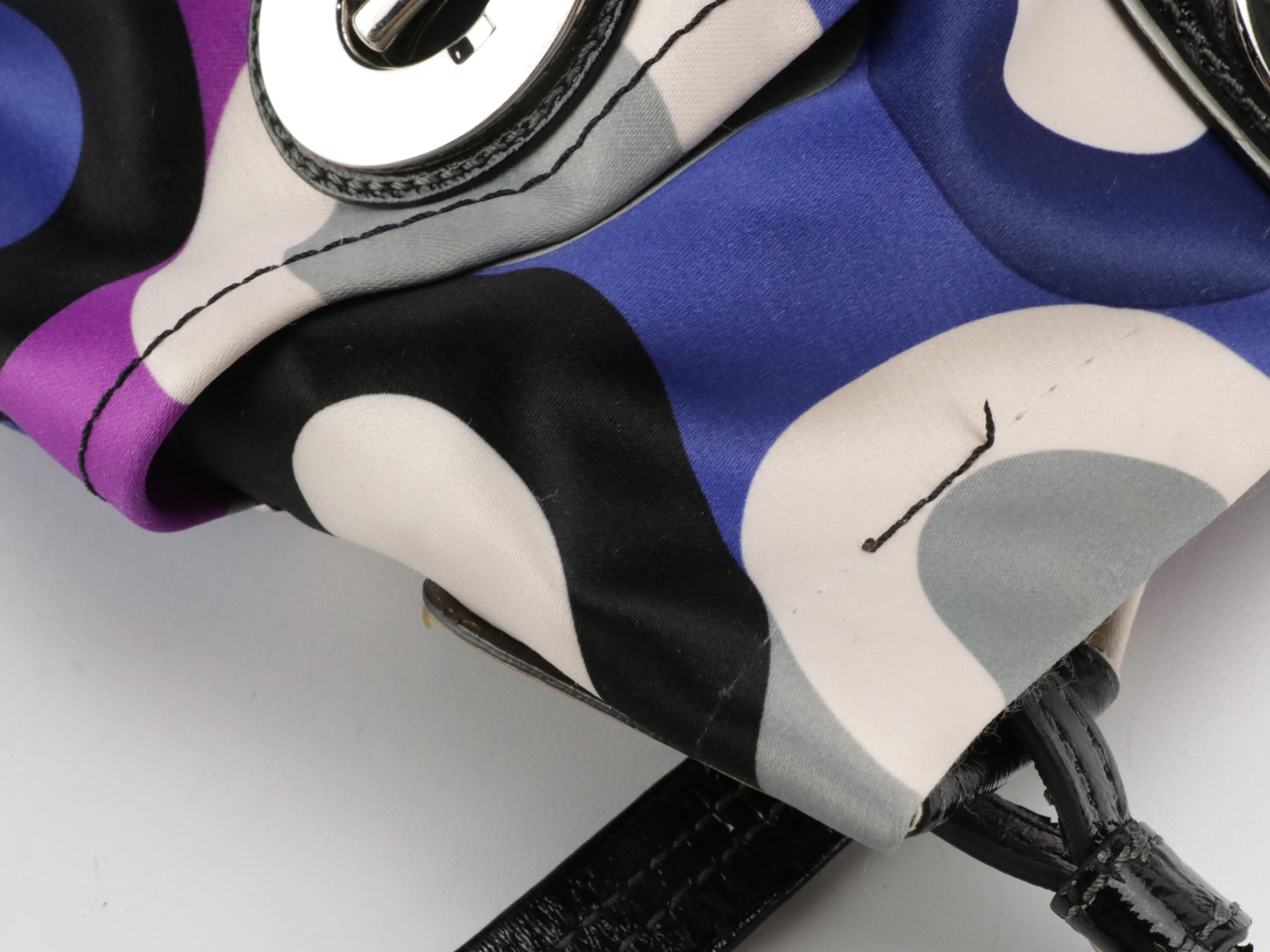 Kate Spade Wrapping Party Gift Box Bag, Coach Alex Purple OP Art Tote, Crossbody