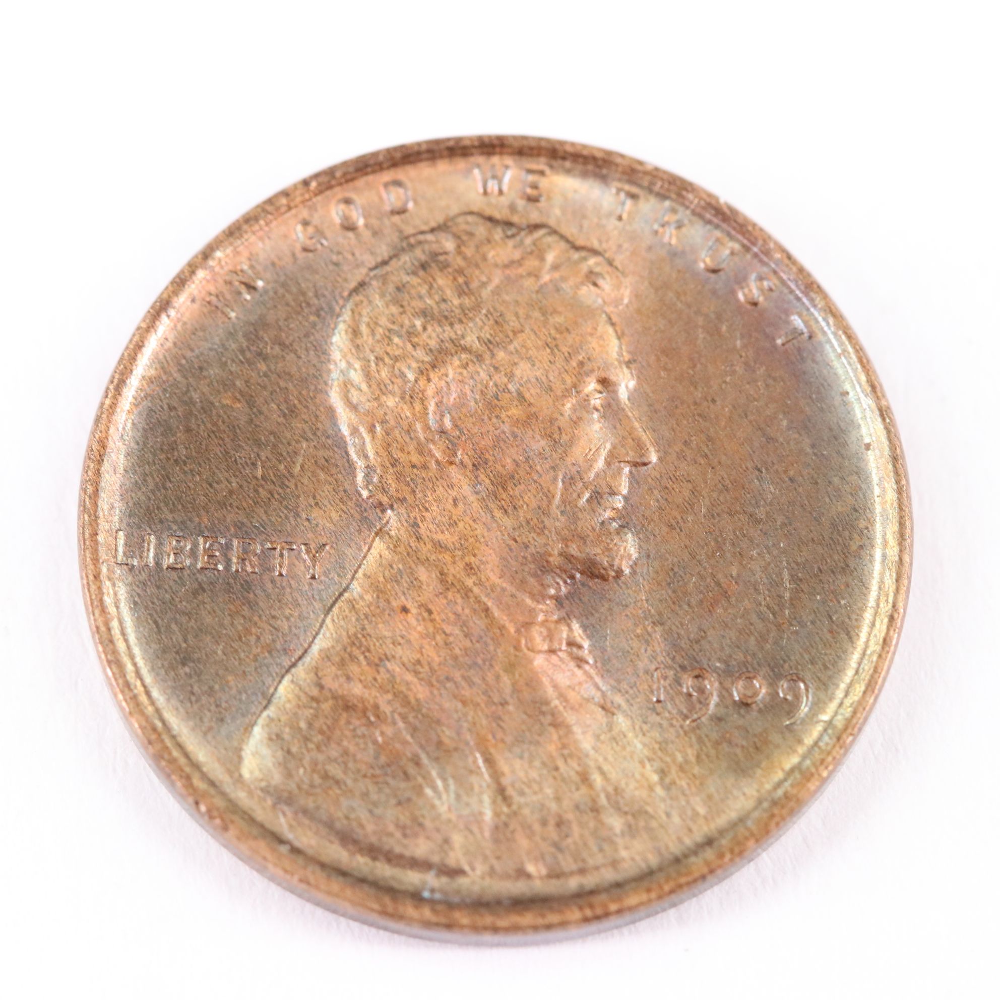 1909 VDB Uncirculated Lincoln Cent