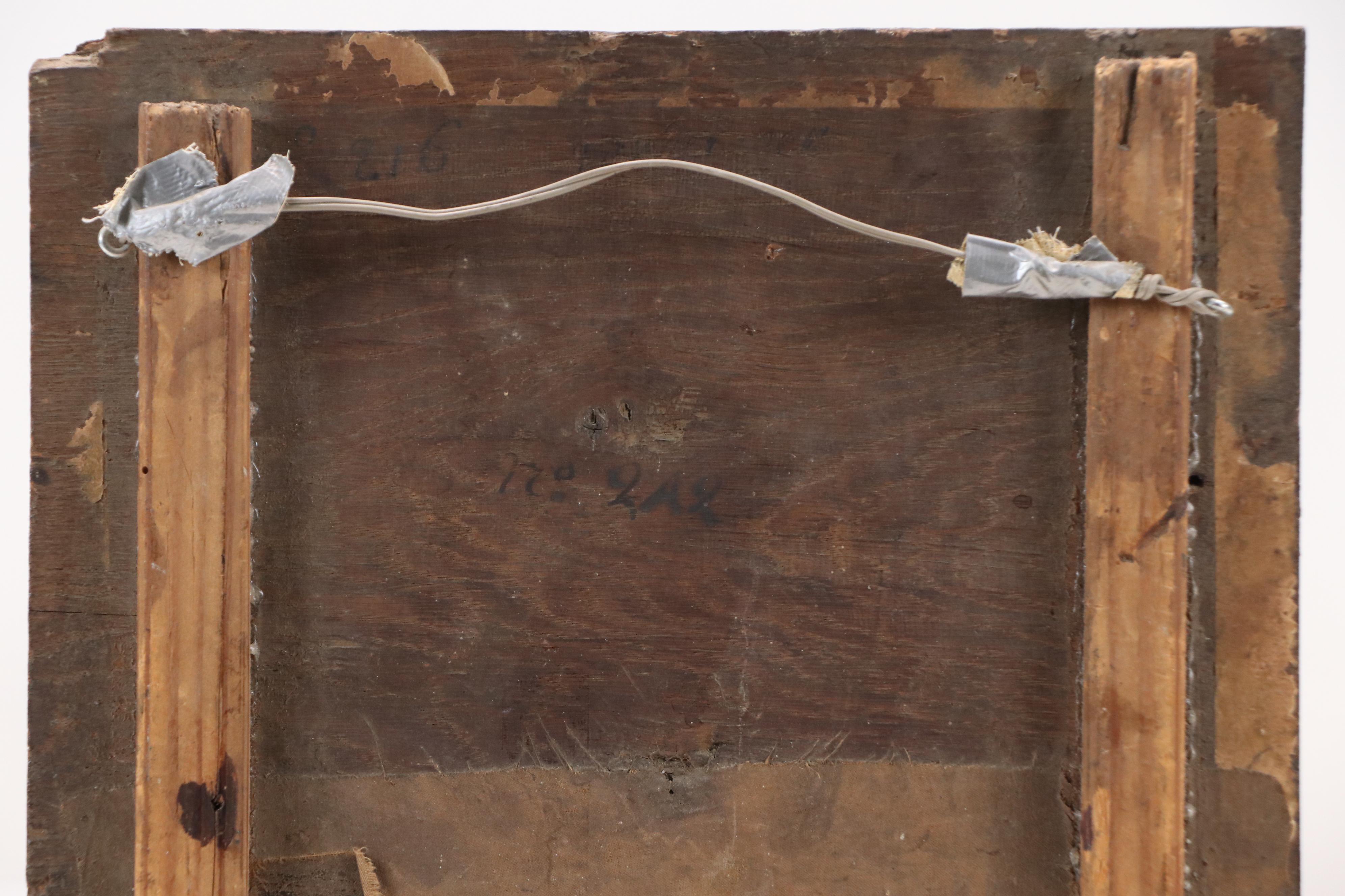 Dutch School Genre Oil Painting, Early 18th C.