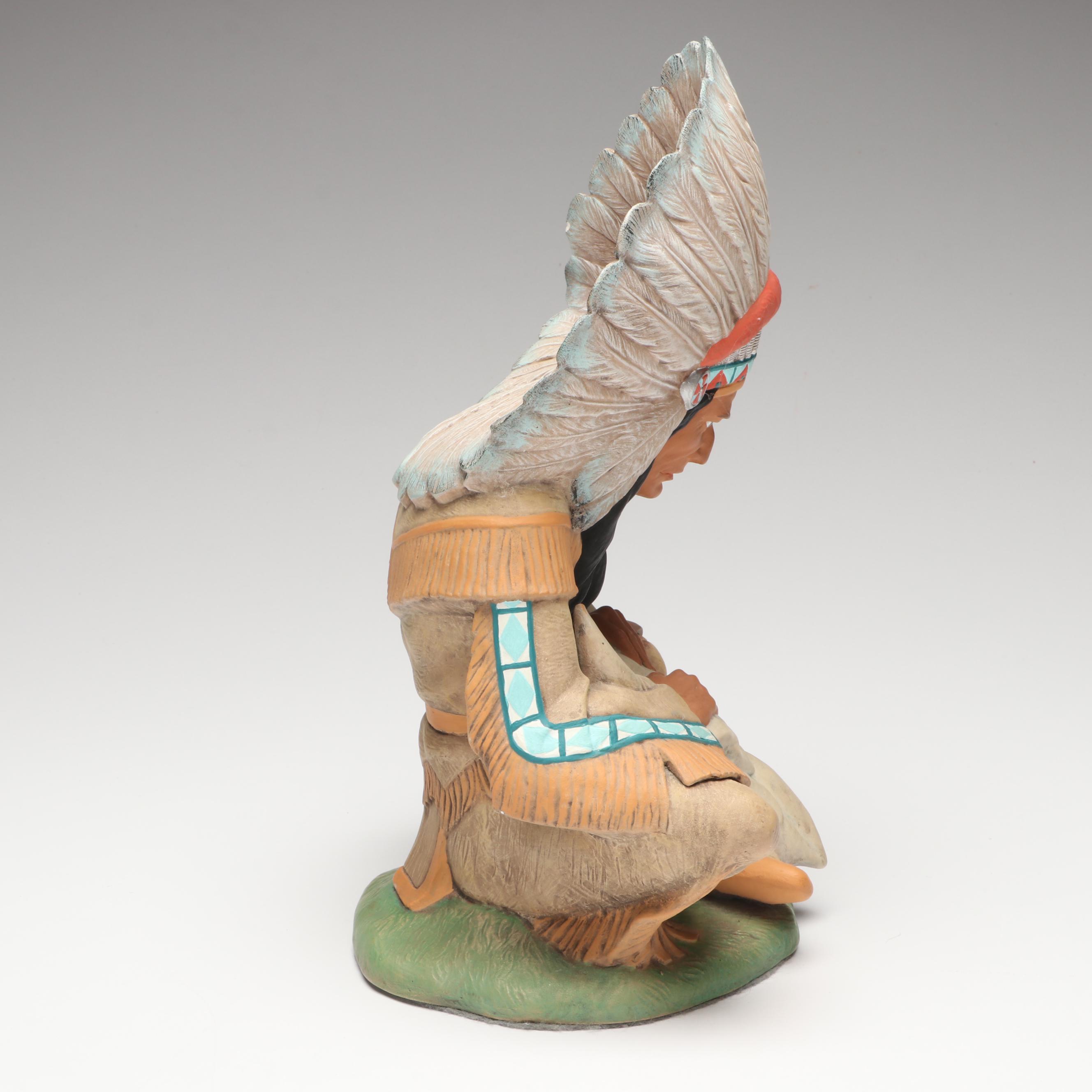 Painted Ponies "Medicine Horse" with Other Native American Inspired Décor