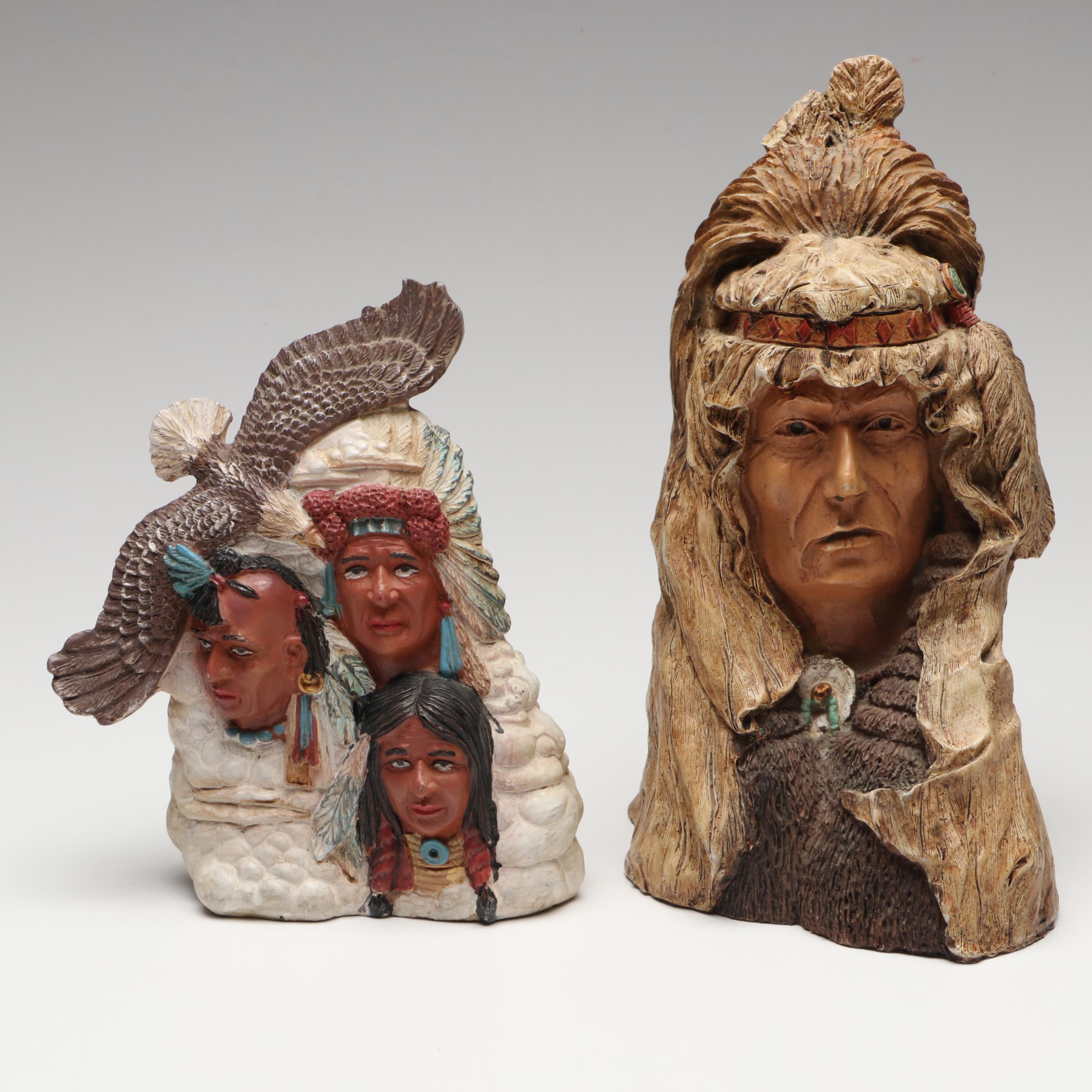 Painted Ponies "Medicine Horse" with Other Native American Inspired Décor