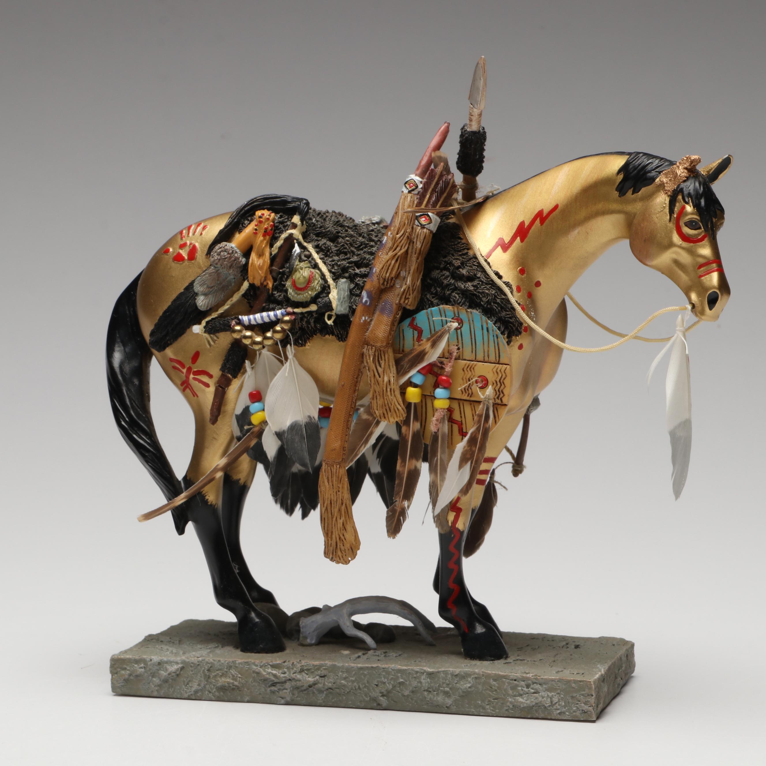 Painted Ponies "Medicine Horse" with Other Native American Inspired Décor