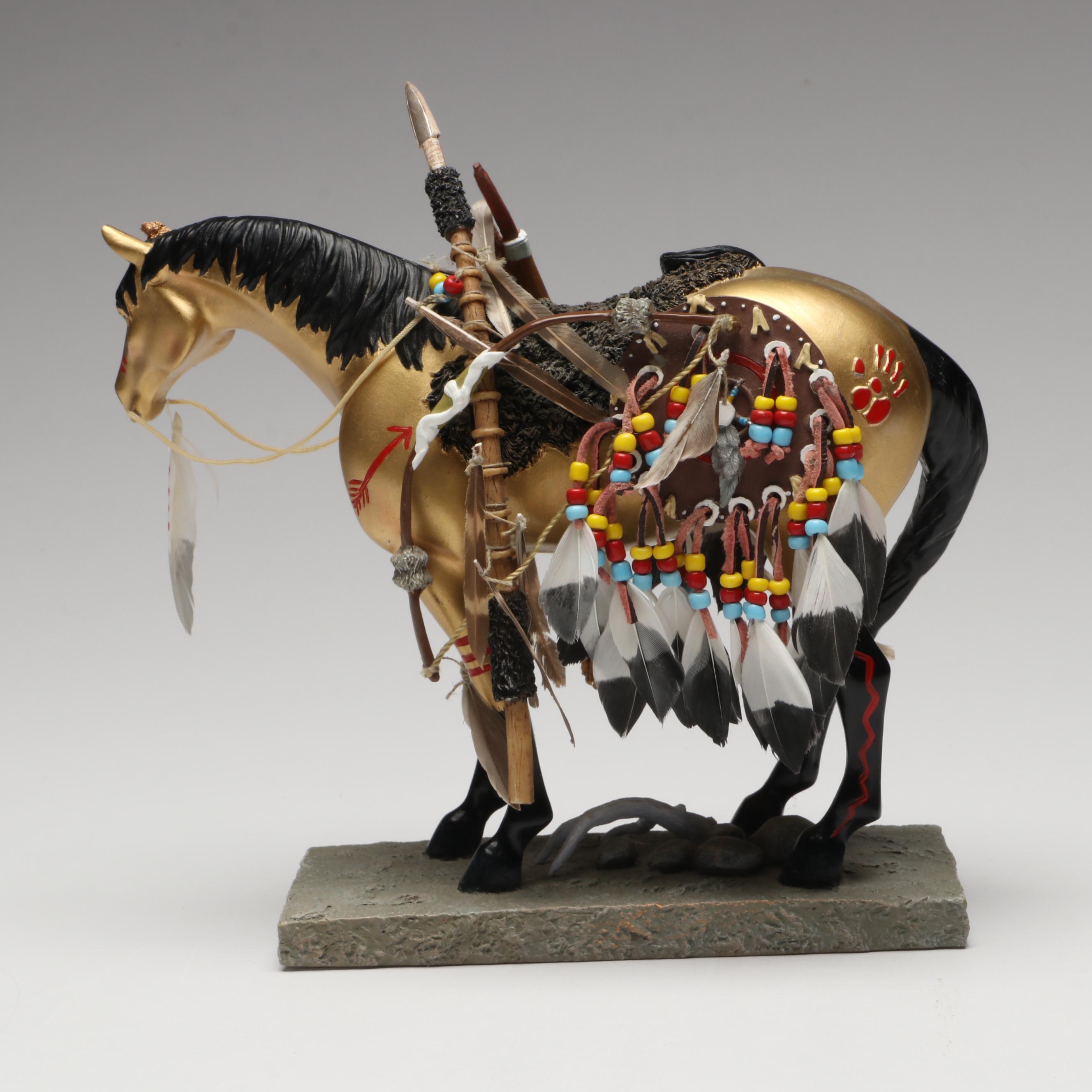 Painted Ponies "Medicine Horse" with Other Native American Inspired Décor