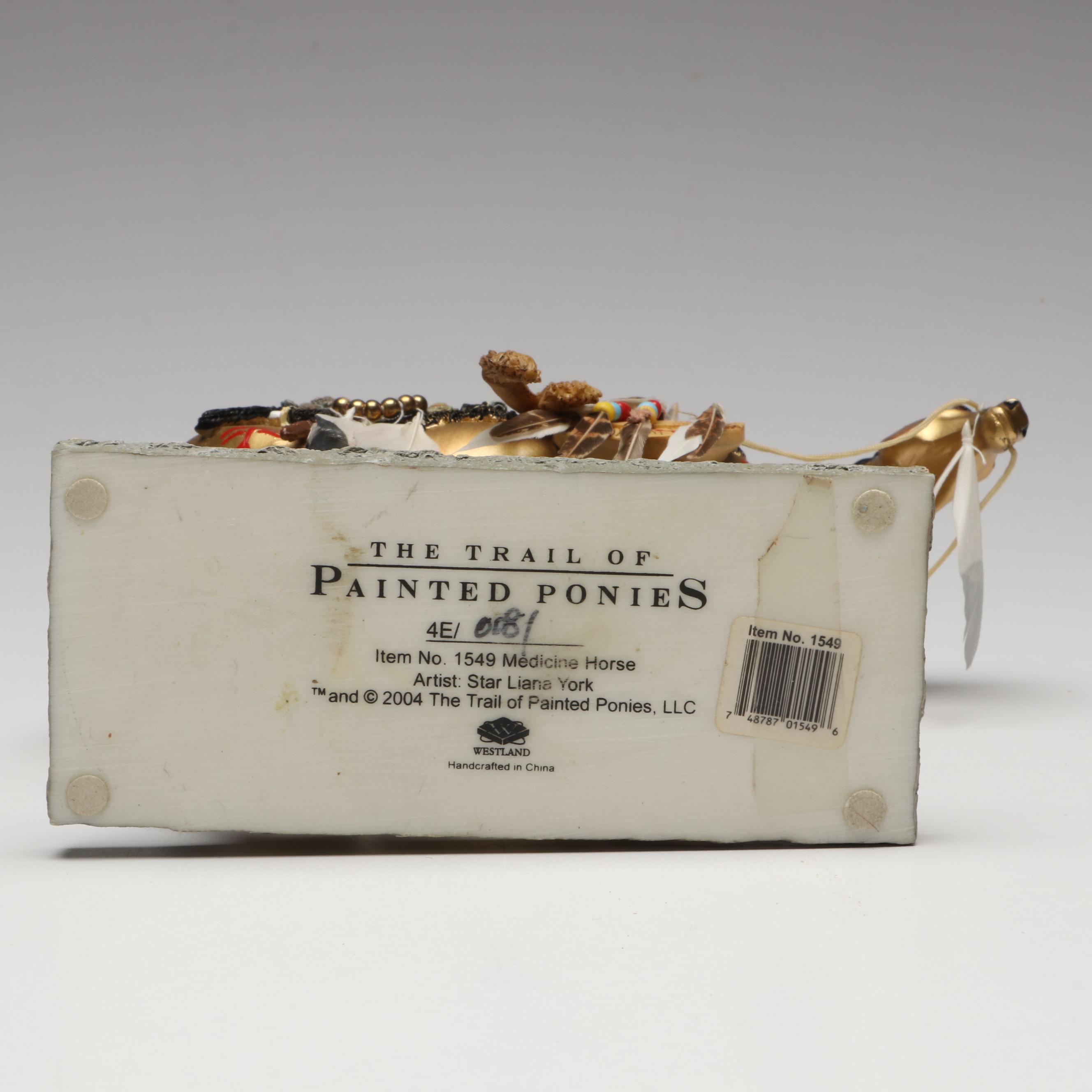 Painted Ponies "Medicine Horse" with Other Native American Inspired Décor