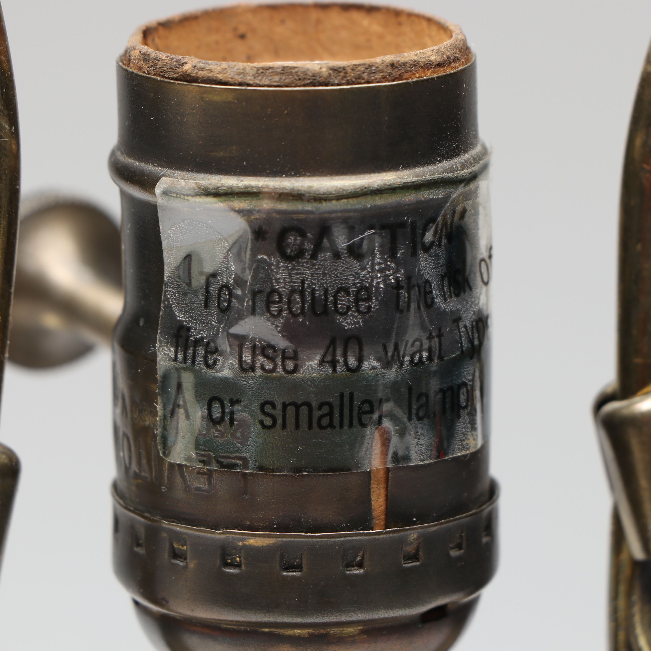 Bronze Finish Elephant Table Lamp