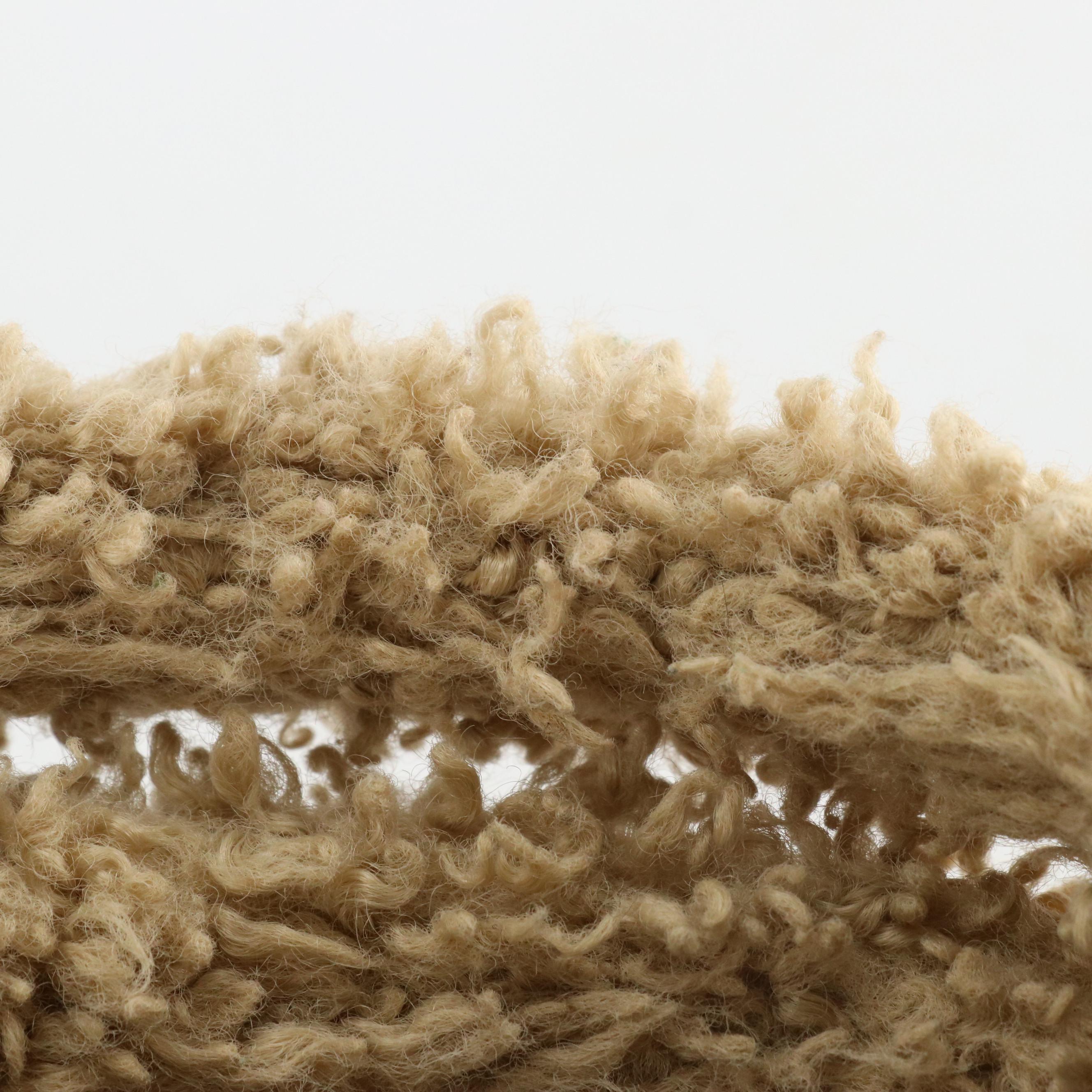 Marc Jacobs "The Teddy" Two-Way Tote Bag with Black Leather Trim