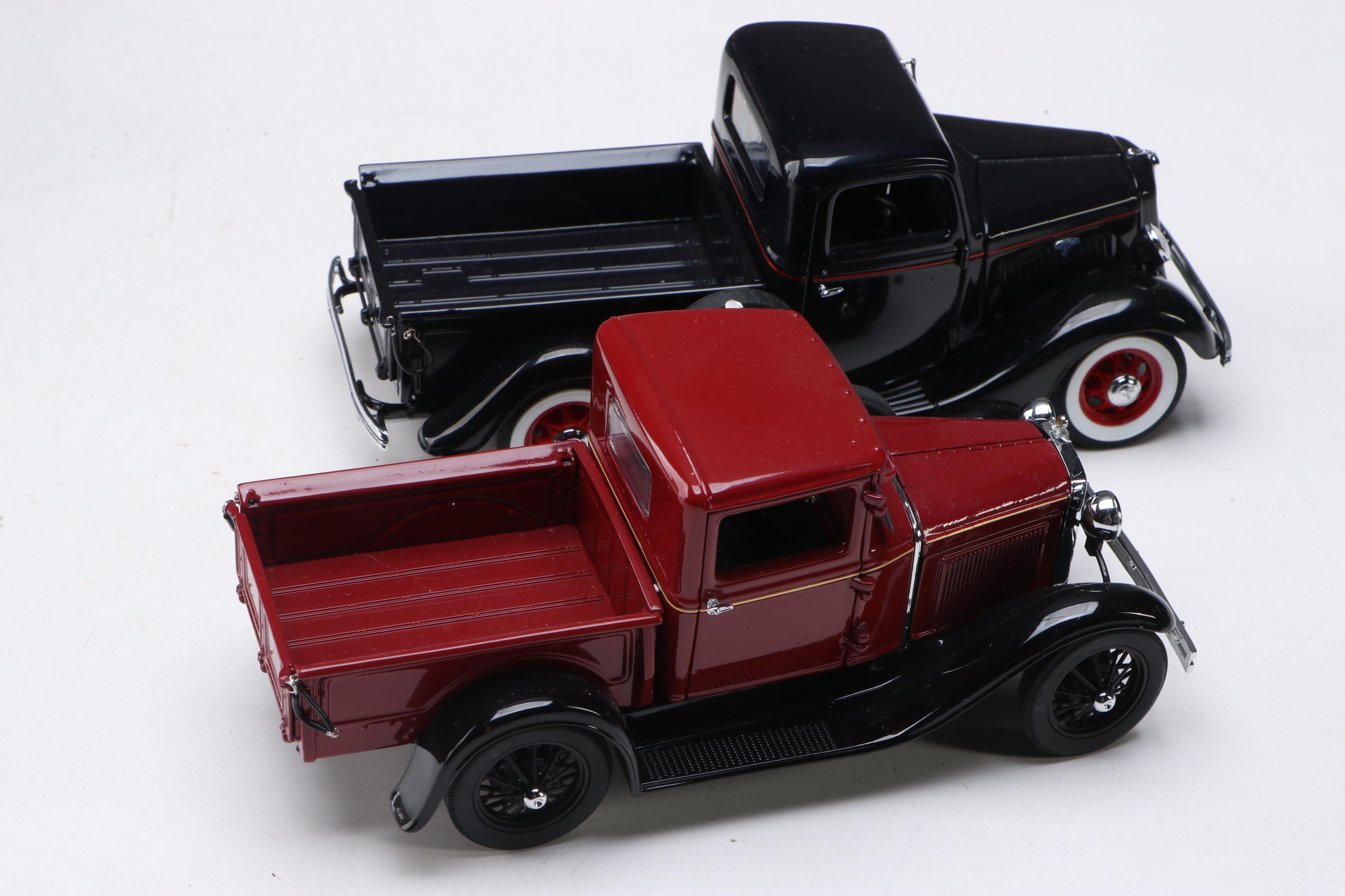 Franklin Mint "1936 Ford," Danbury Mint "1932 Ford Model A Pickup" and More Cars