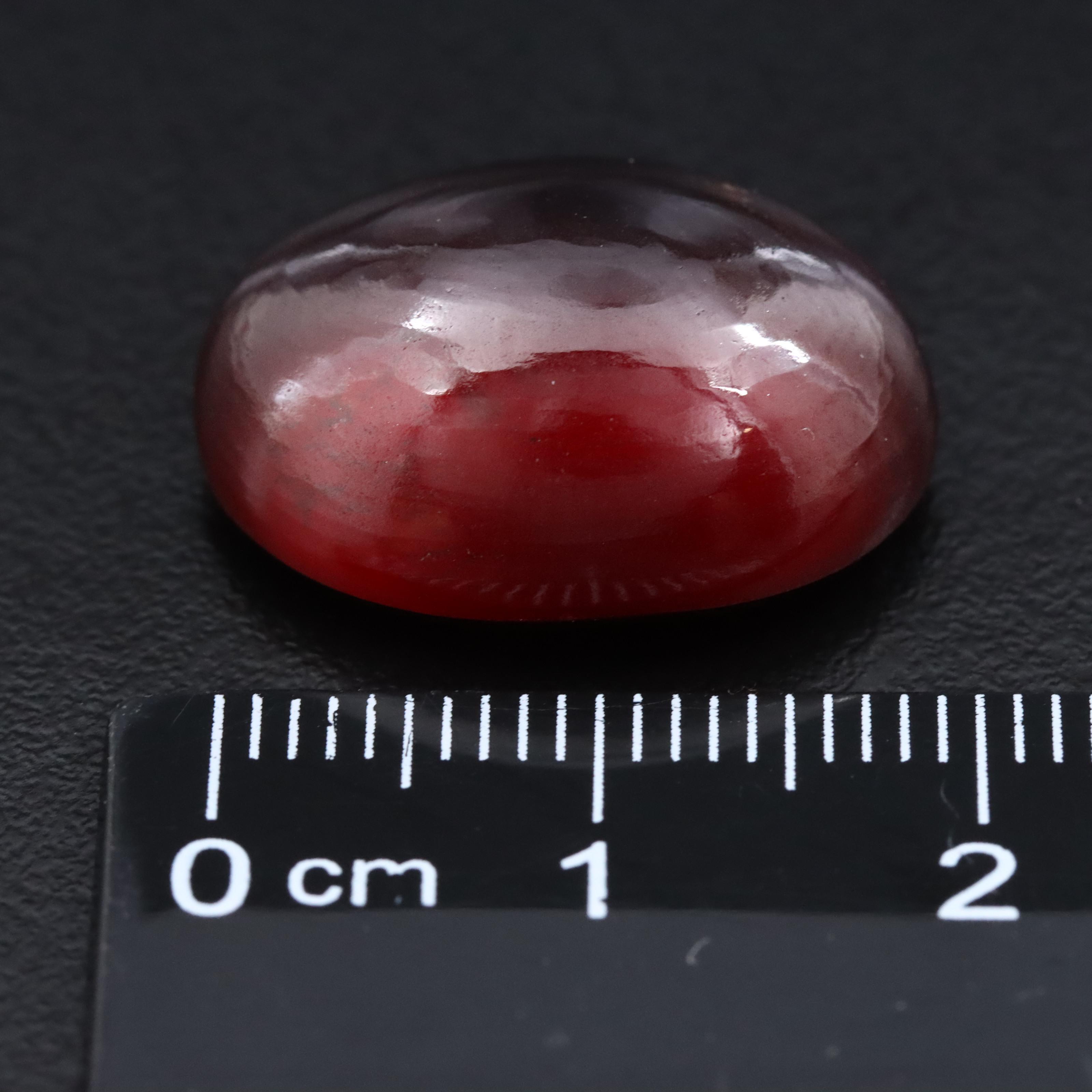 Loose 25.72 CT Hessonite