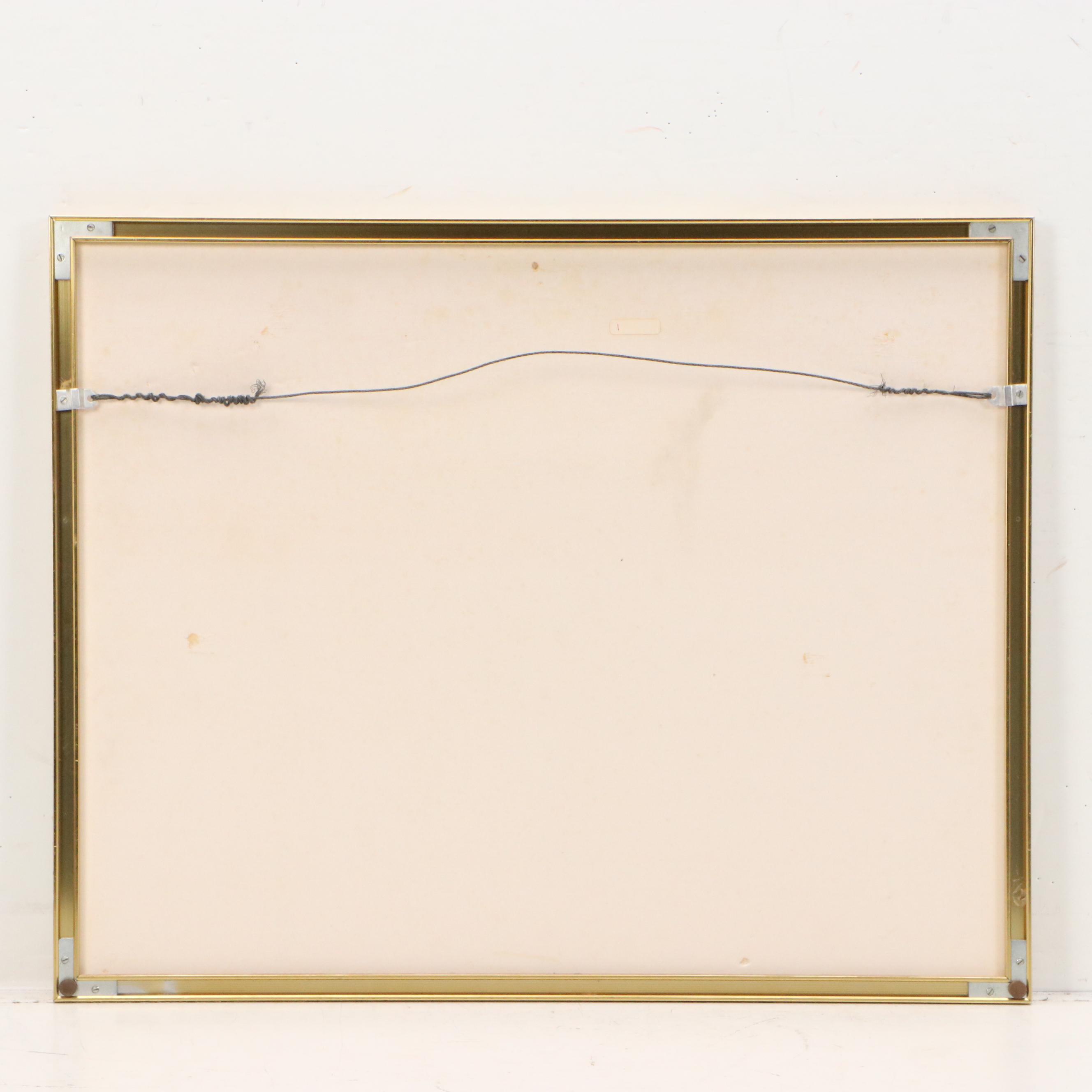 Still Life Watercolor Painting of Table Setting