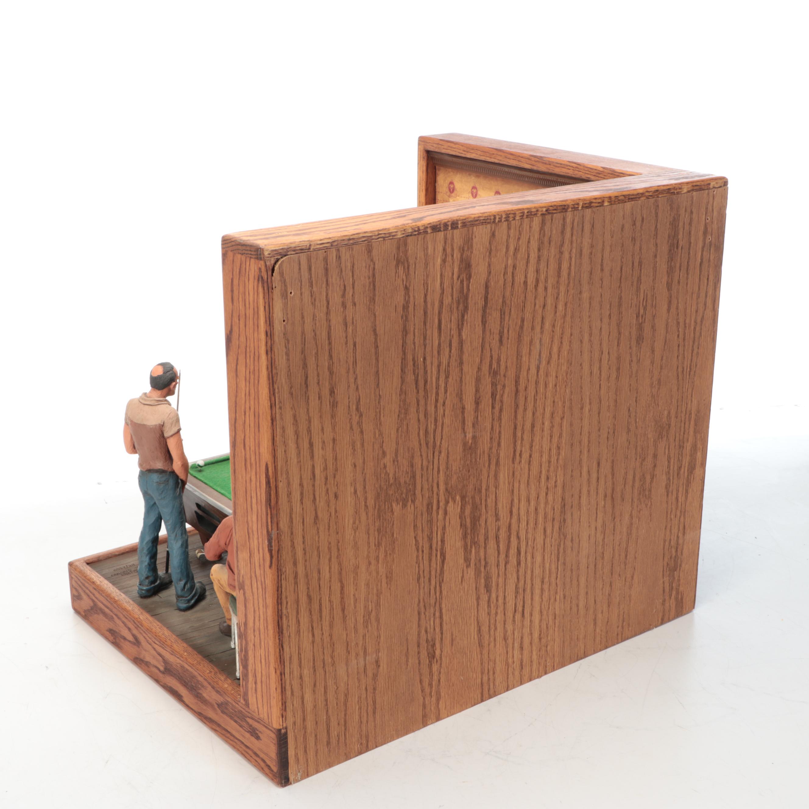 Michael Garman Model Billiards Bar Scene, 1984