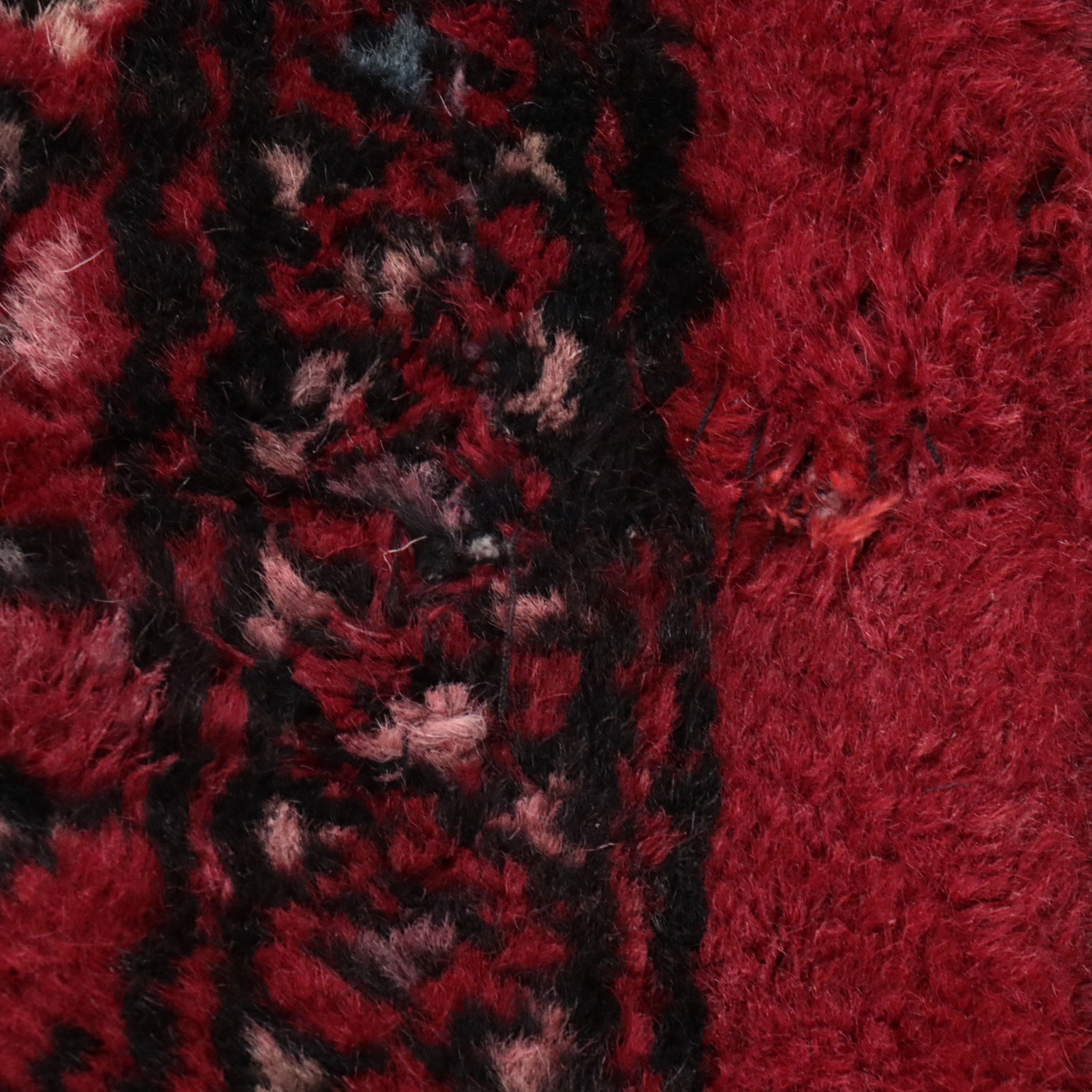 8'1 x 9'8 Hand-Knotted Pakistani Bokhara Area Rug