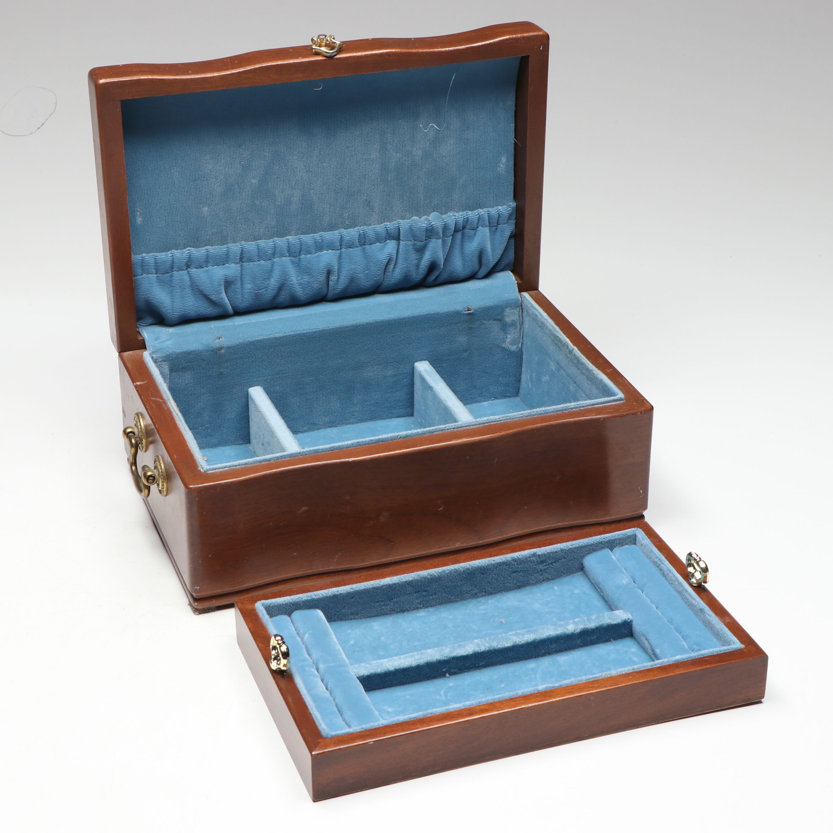 Lane Cedar Chests Decorative Boxes with Other Vintage Wood Jewelry Boxes