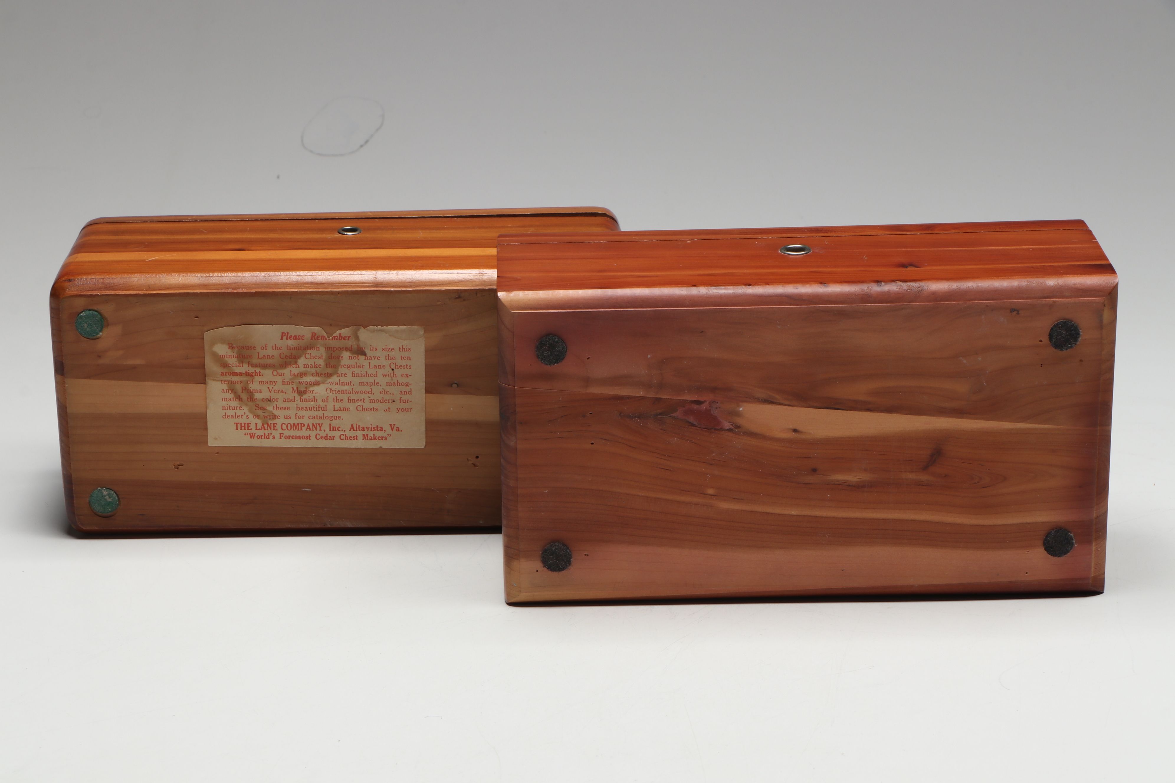 Lane Cedar Chests Decorative Boxes with Other Vintage Wood Jewelry Boxes