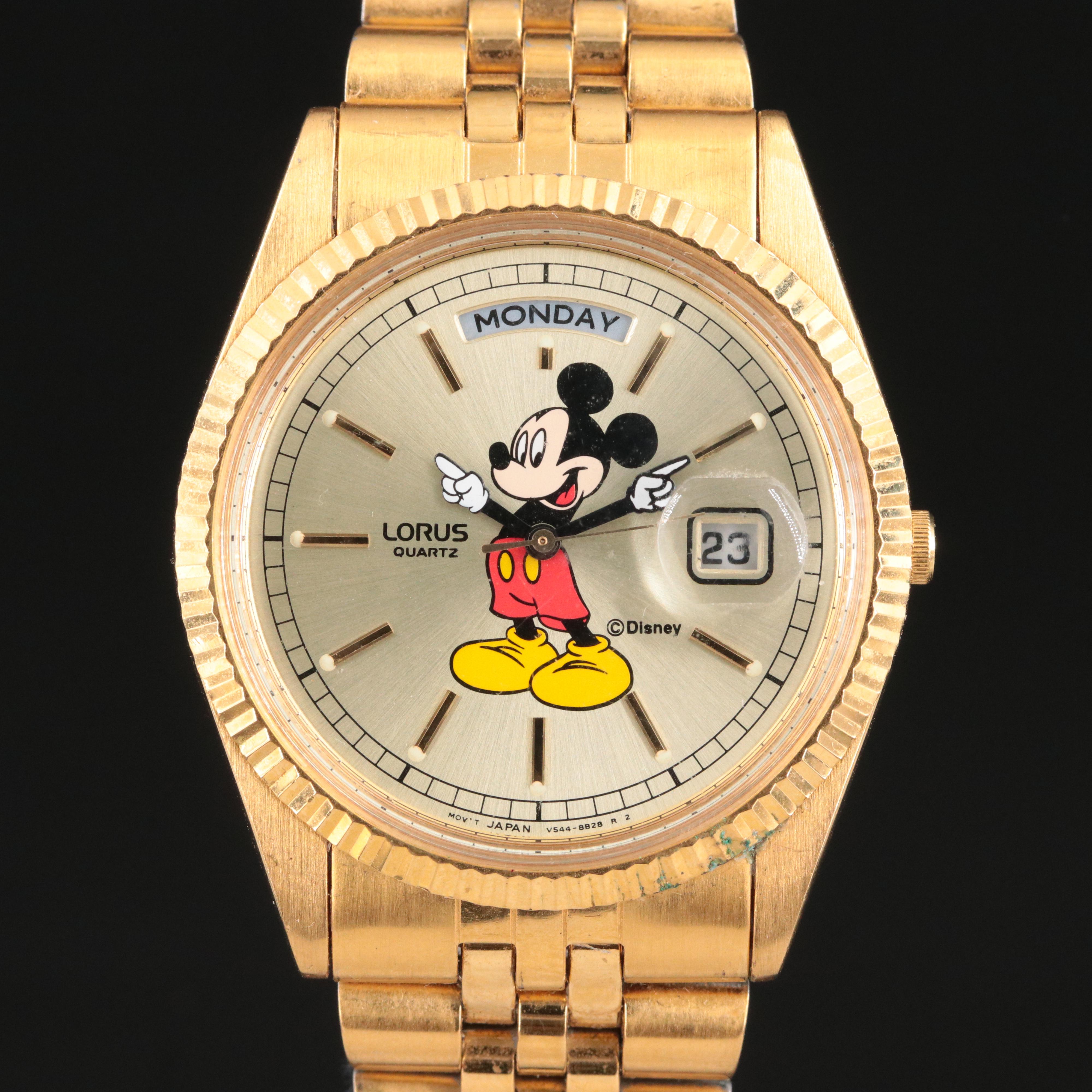 Lorus Disney's Mickey Mouse Watch V544-8828