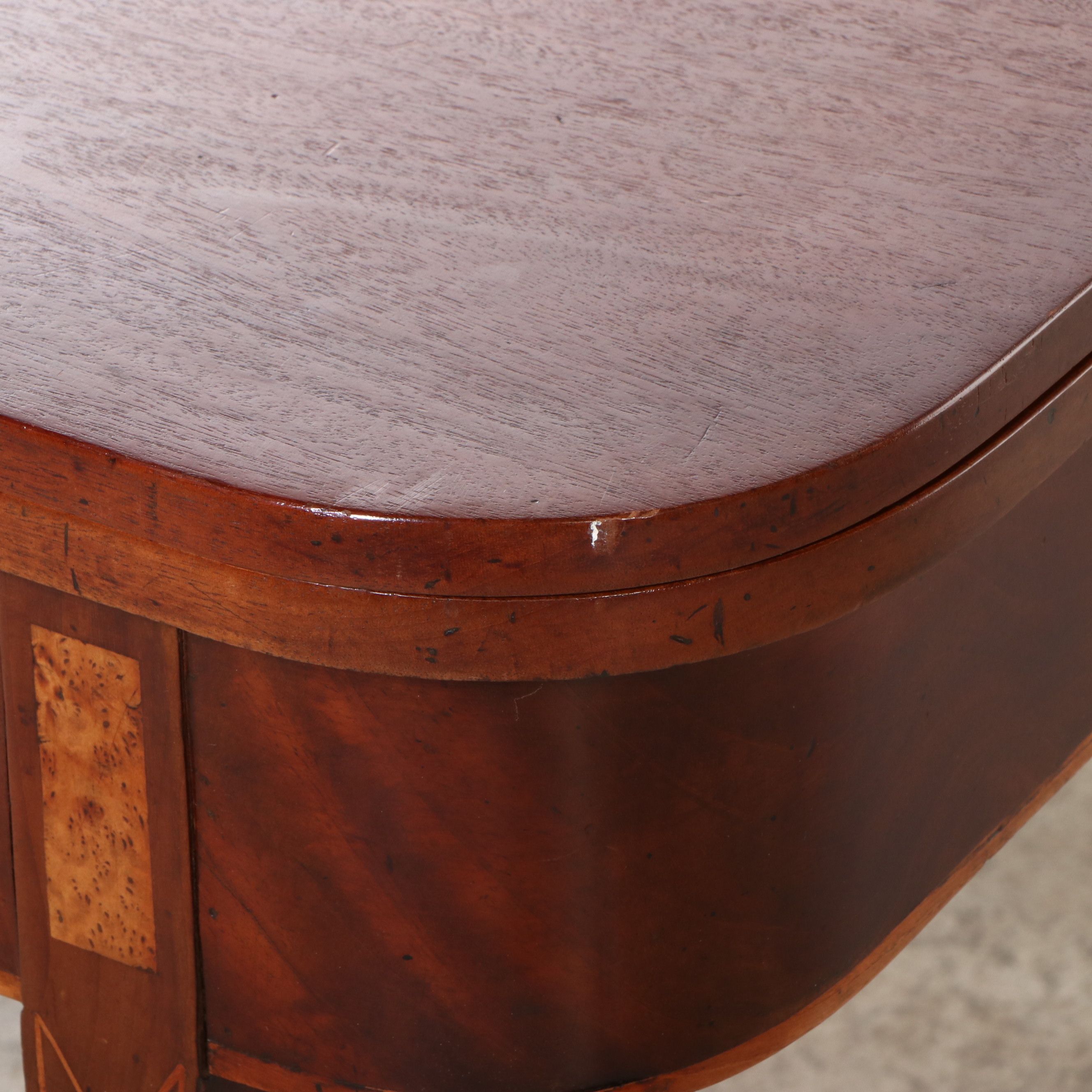 Hepplewhite Style Mahogany Games Table