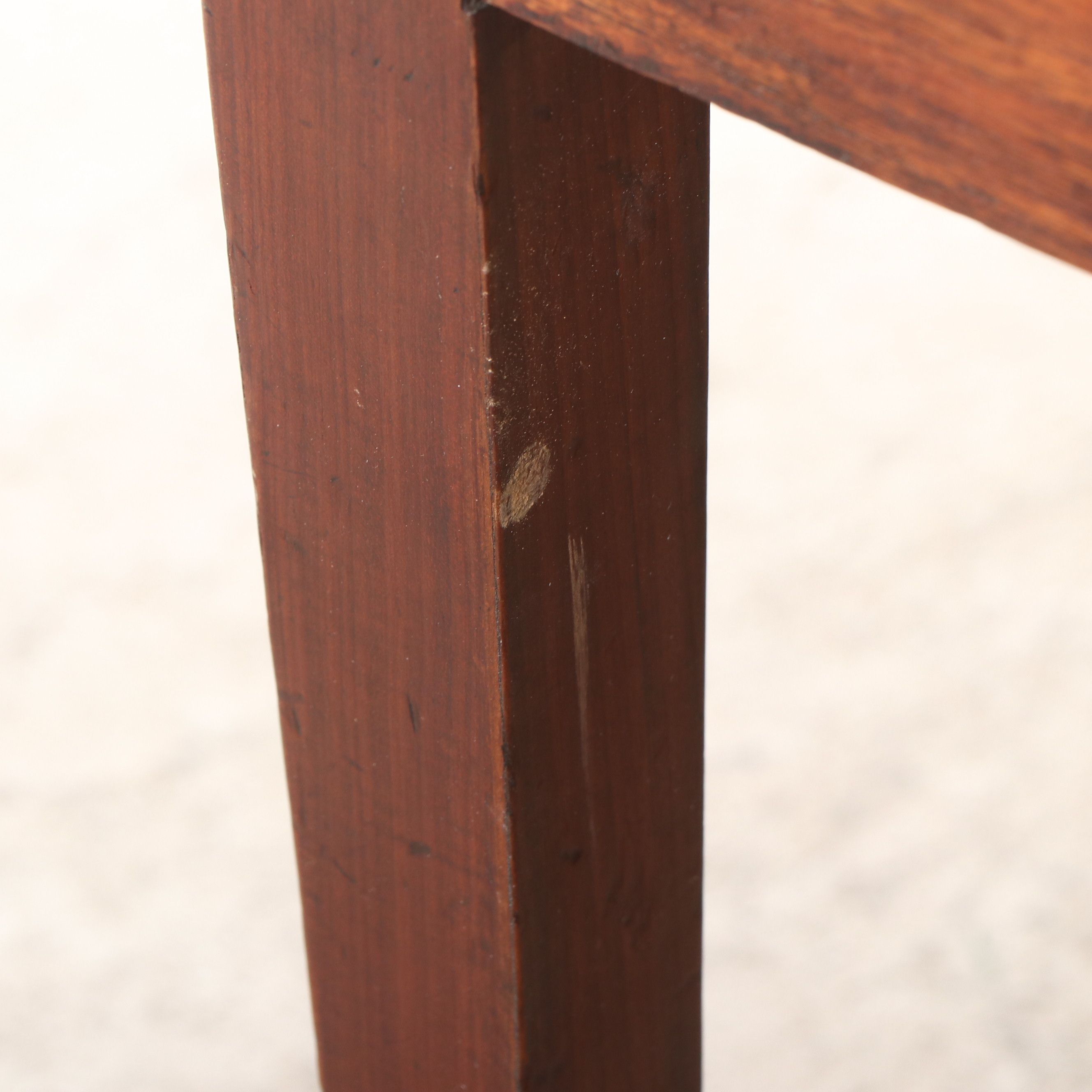 Hepplewhite Style Mahogany Games Table