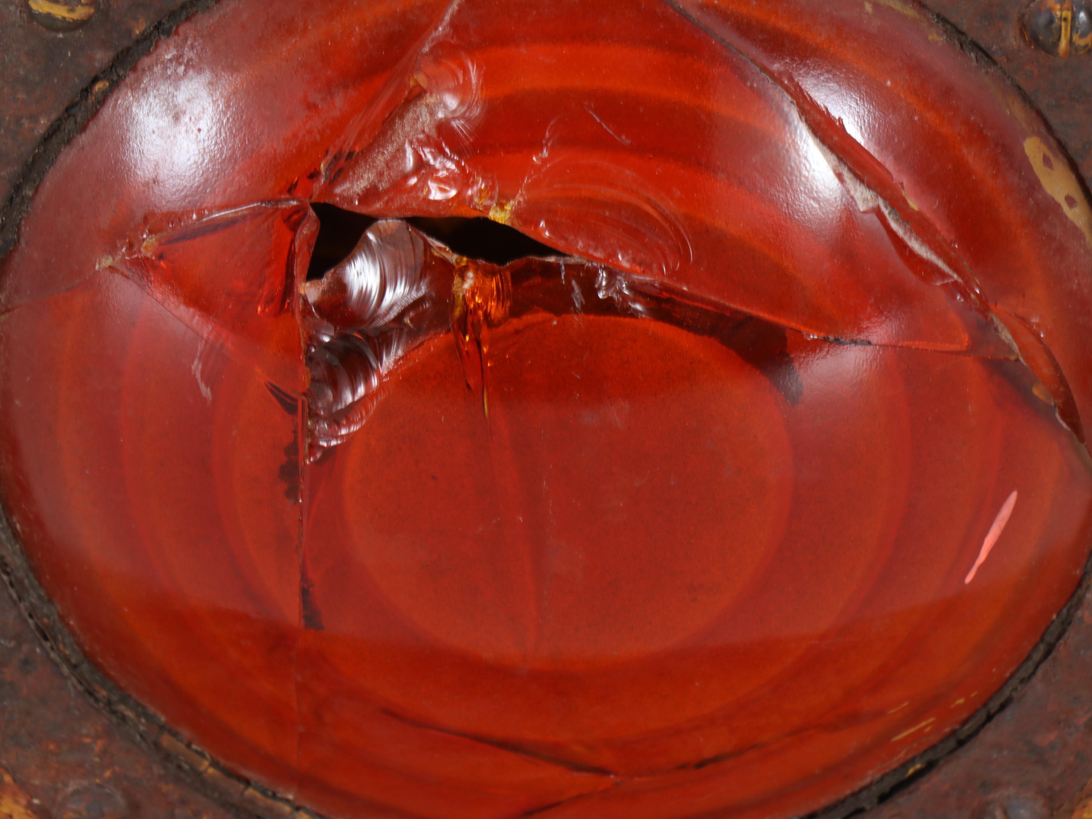 Traffic Signal Beacon Light with Lantern and Buggy Tether Weight