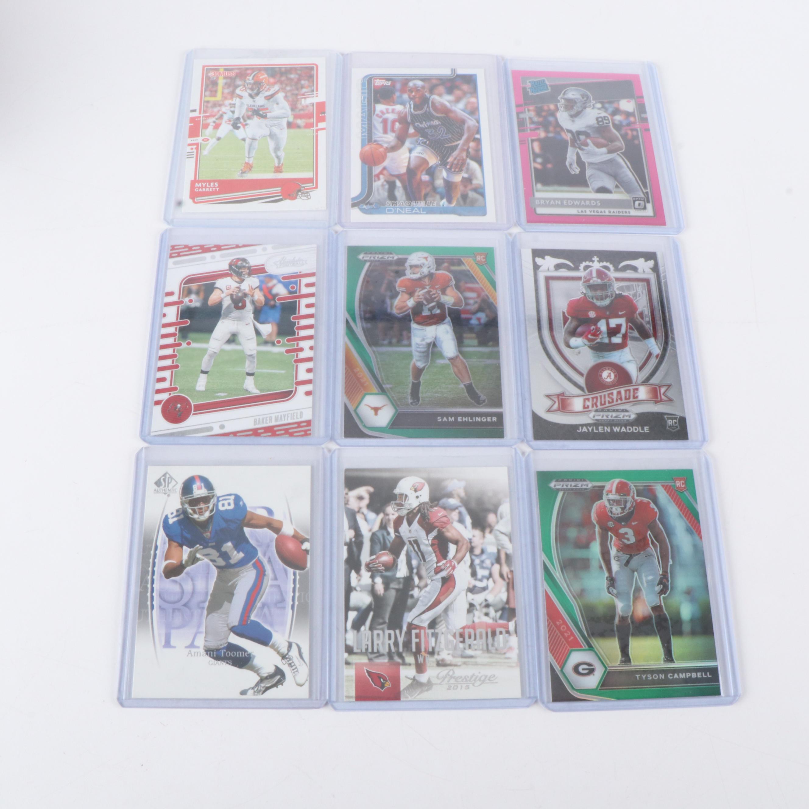 Select with Other Sports Cards Featuring Ja'Marr Chase and Joey Votto Rookies