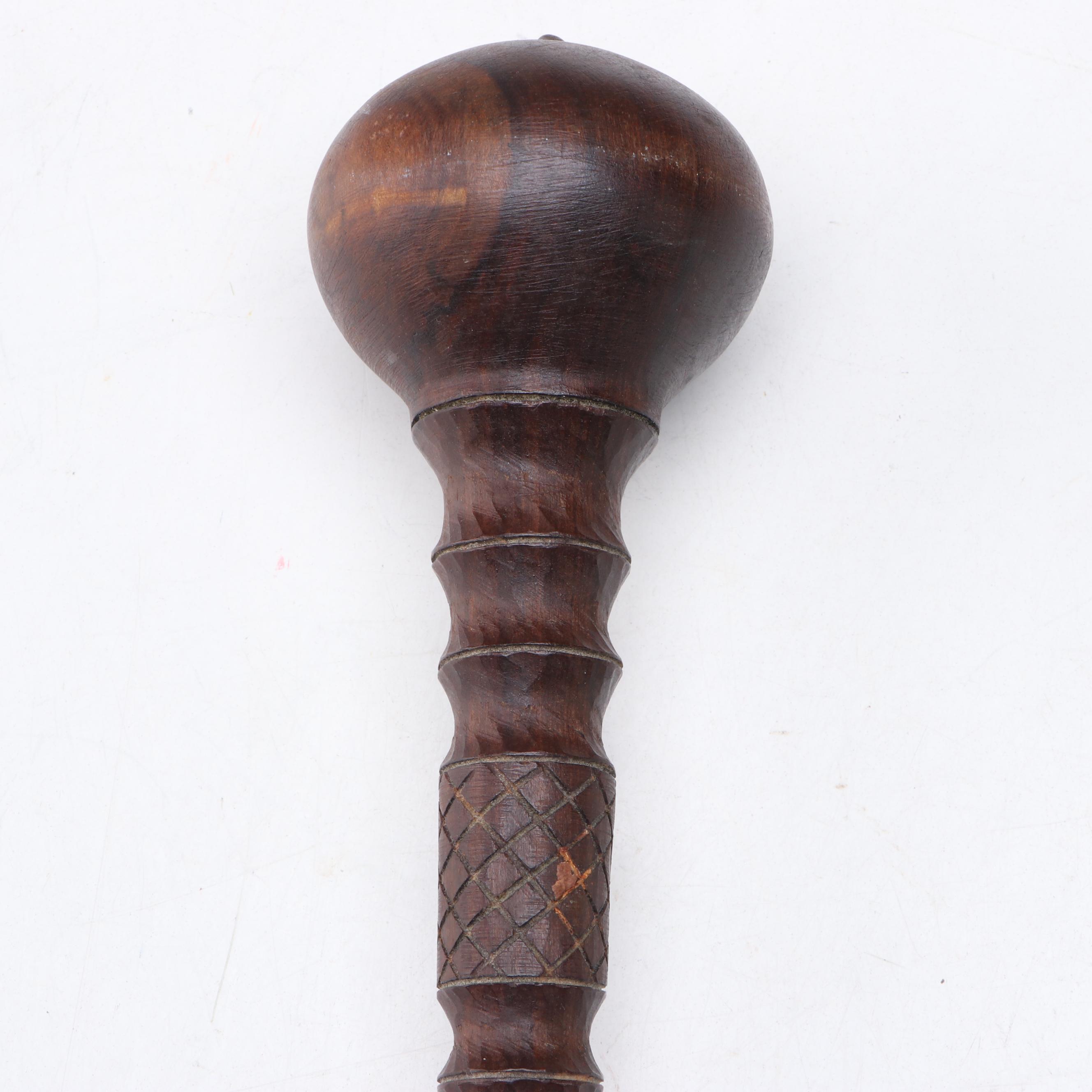 East African Maasai "Rungu" Wood Throwing Club