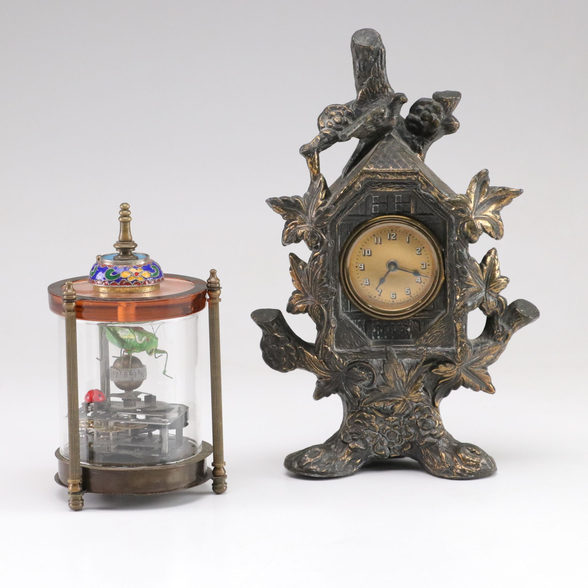 Animated Mechanical Insect Clock & More