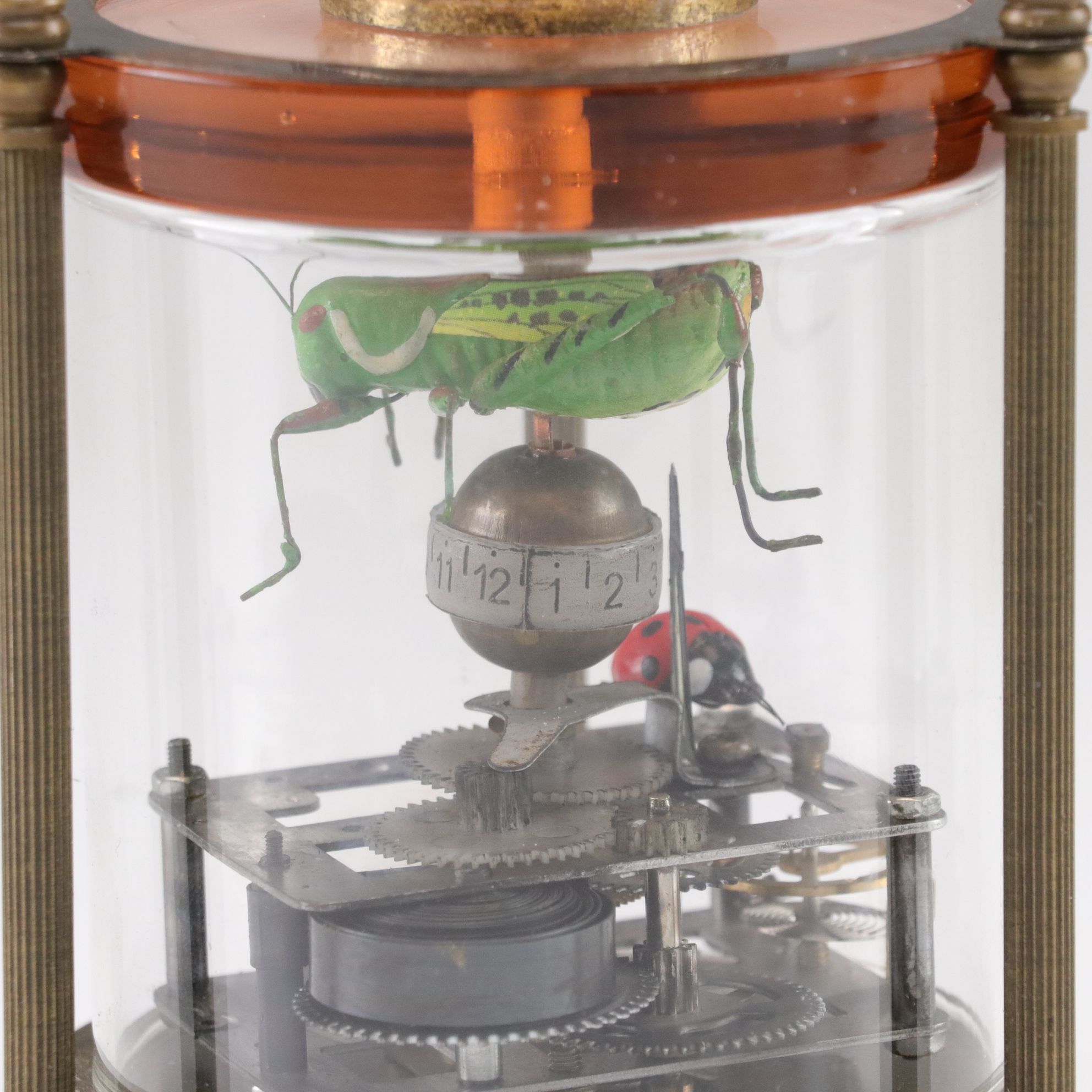 Animated Mechanical Insect Clock & More
