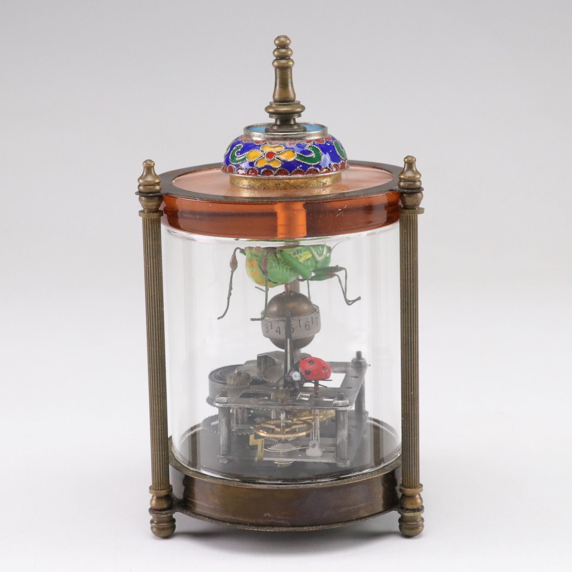 Animated Mechanical Insect Clock & More