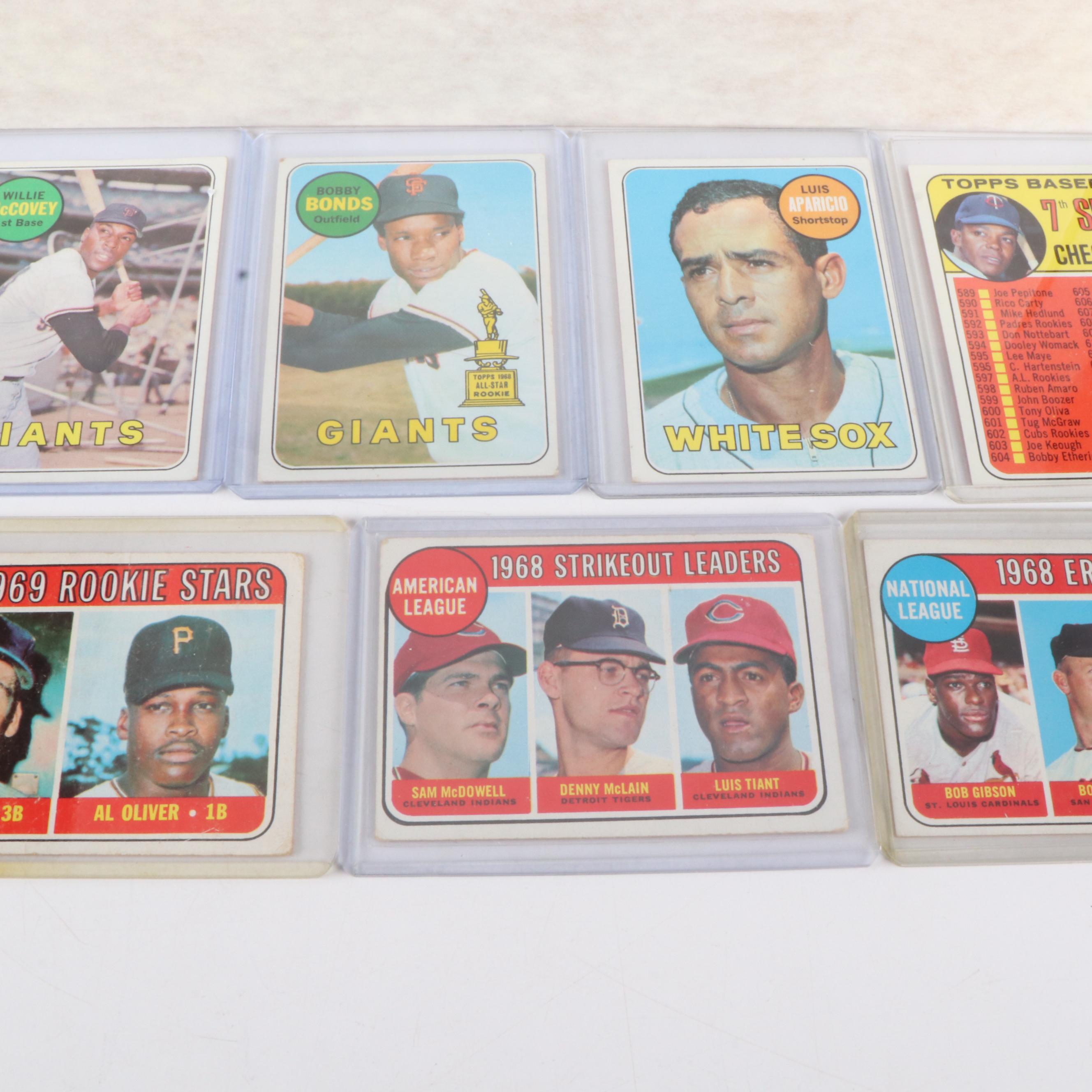 1969 Topps Baseball Cards Featuring Tom Seaver, Willie McCovey, and More