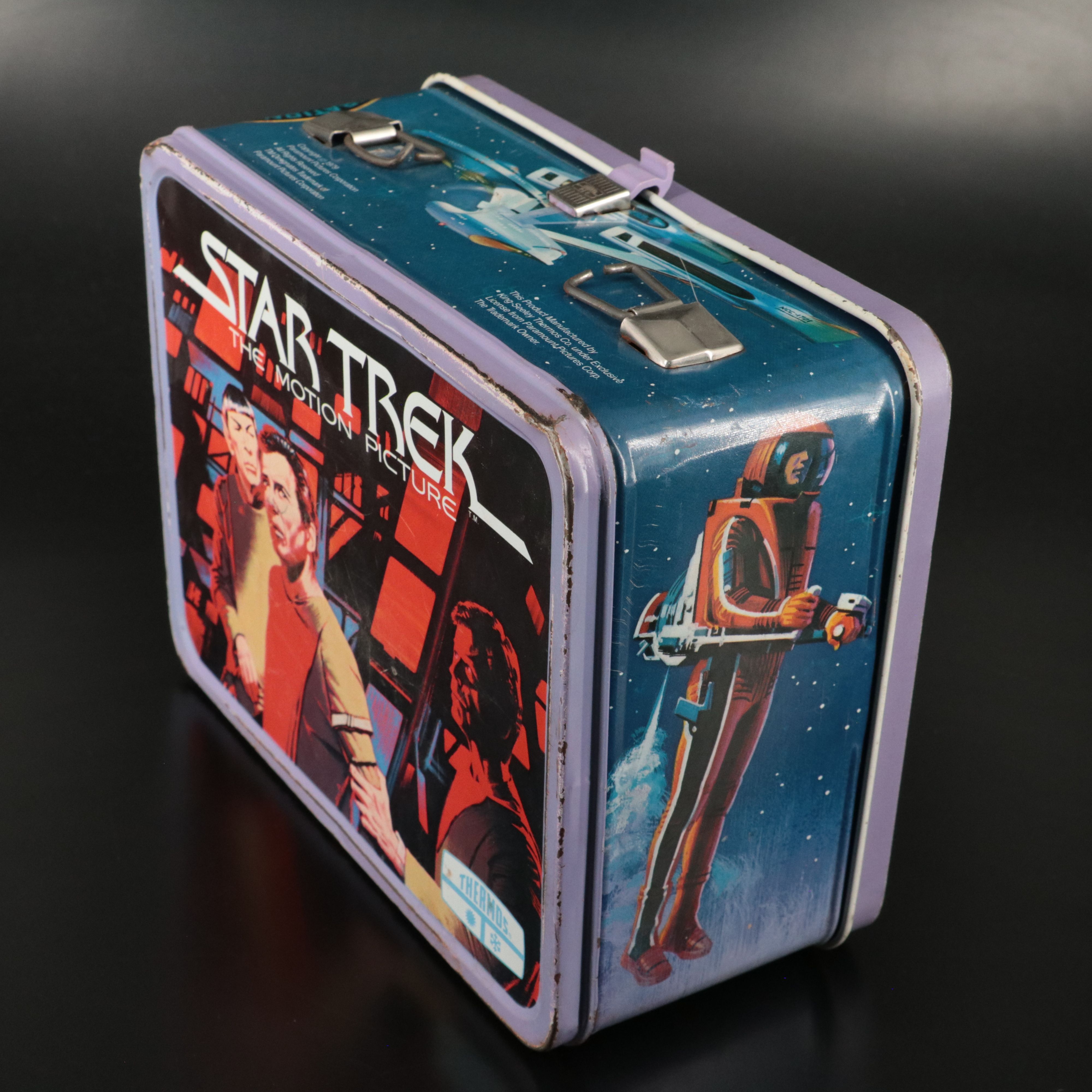 Star Trek and Disney's Robin Hood Metal Lunch Boxes, 1970s