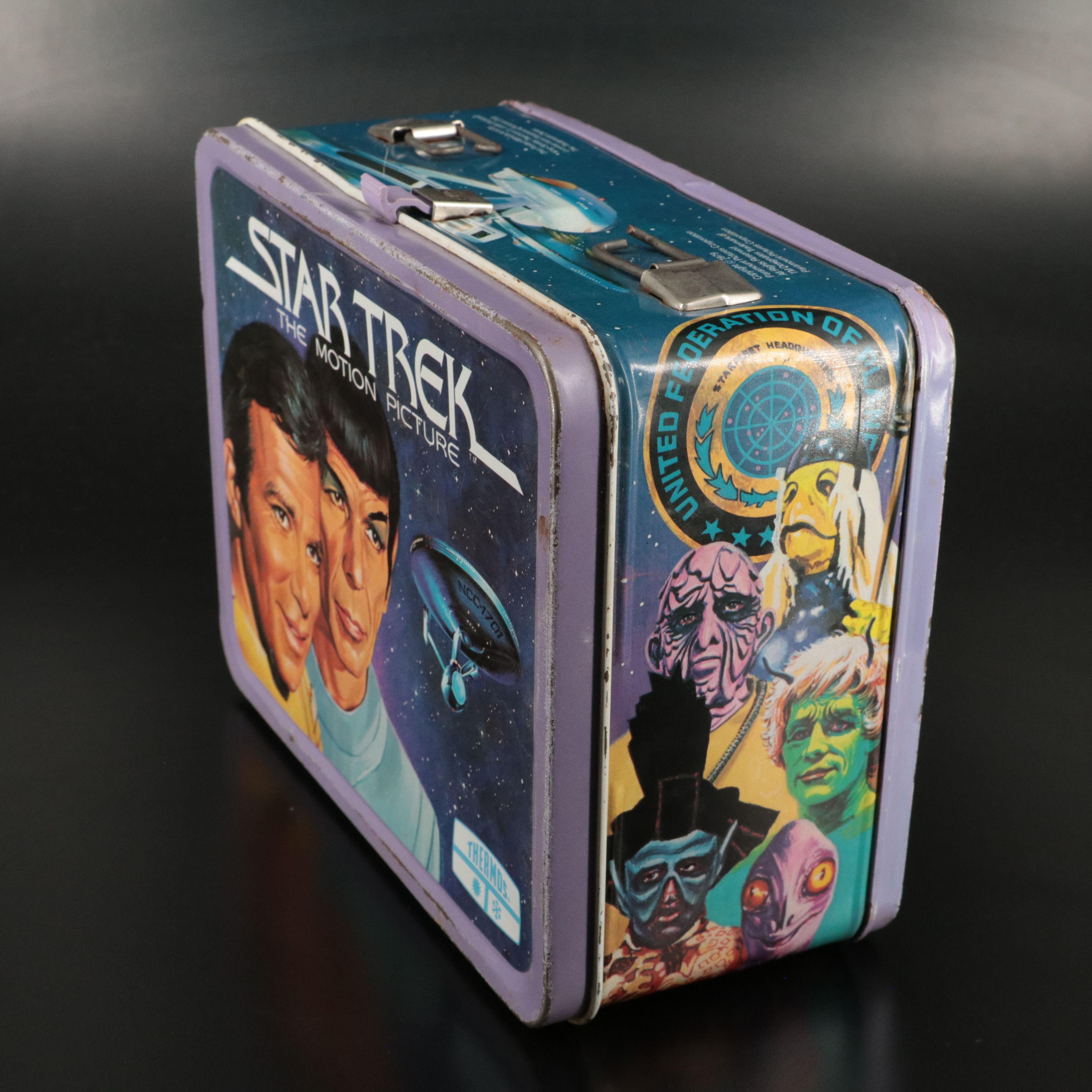 Star Trek and Disney's Robin Hood Metal Lunch Boxes, 1970s