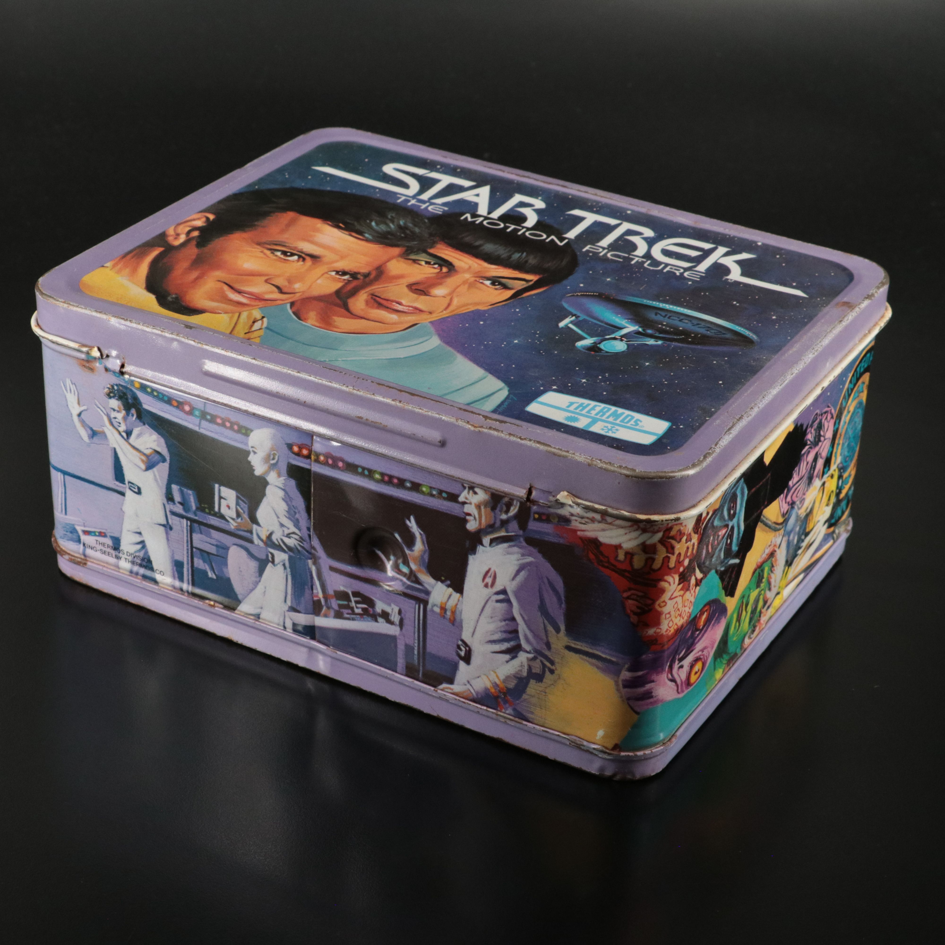 Star Trek and Disney's Robin Hood Metal Lunch Boxes, 1970s