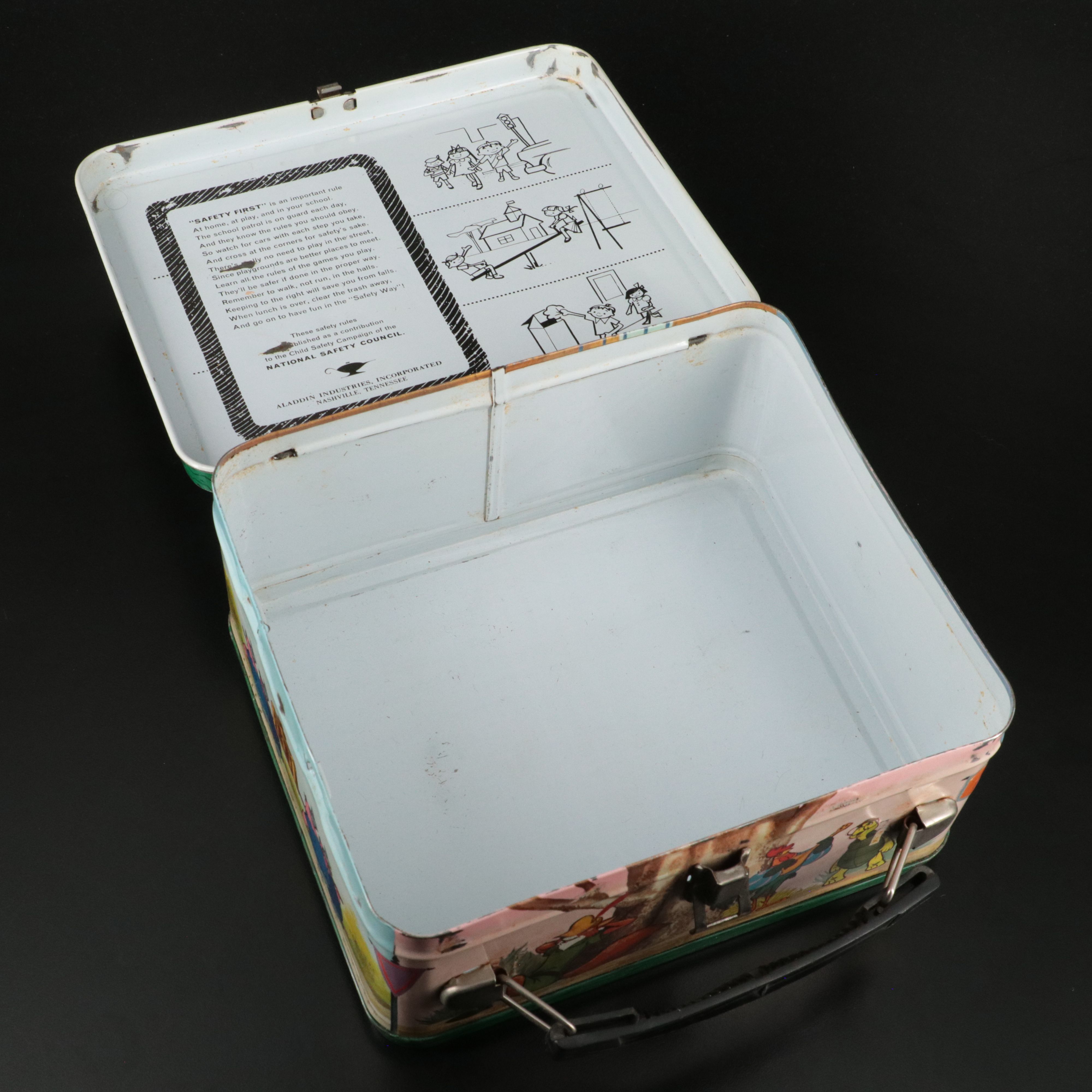 Star Trek and Disney's Robin Hood Metal Lunch Boxes, 1970s