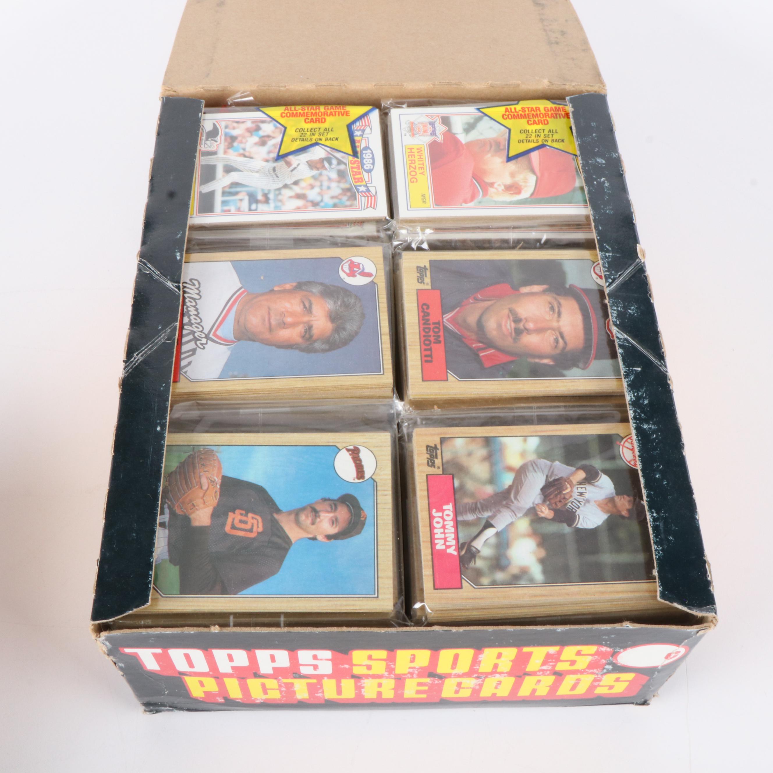 Topps, Donruss, and Fleer Sealed Wax and Rack Baseball Card Packs, 1989s