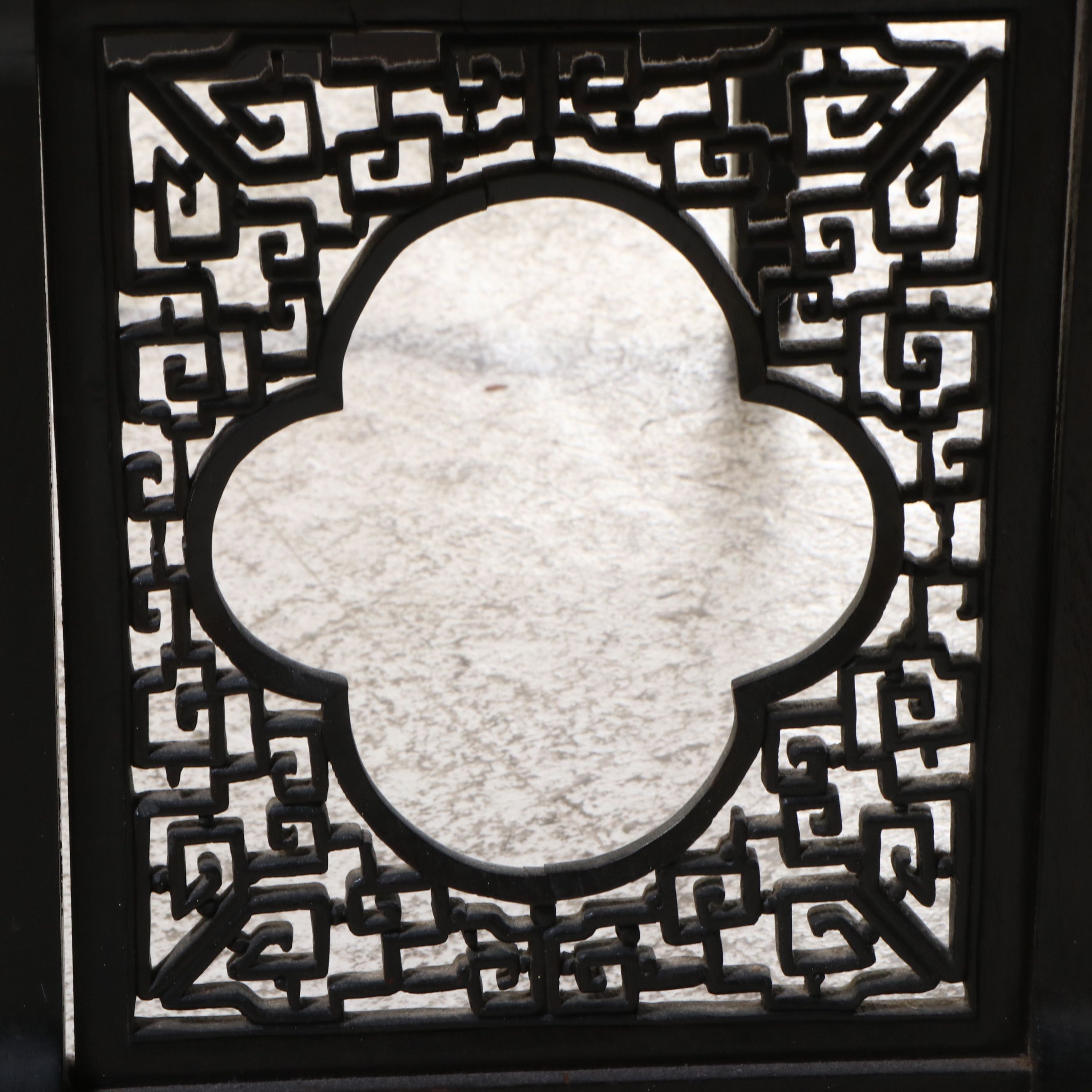 Chinese Carved Hardwood and Fretwork Altar Table