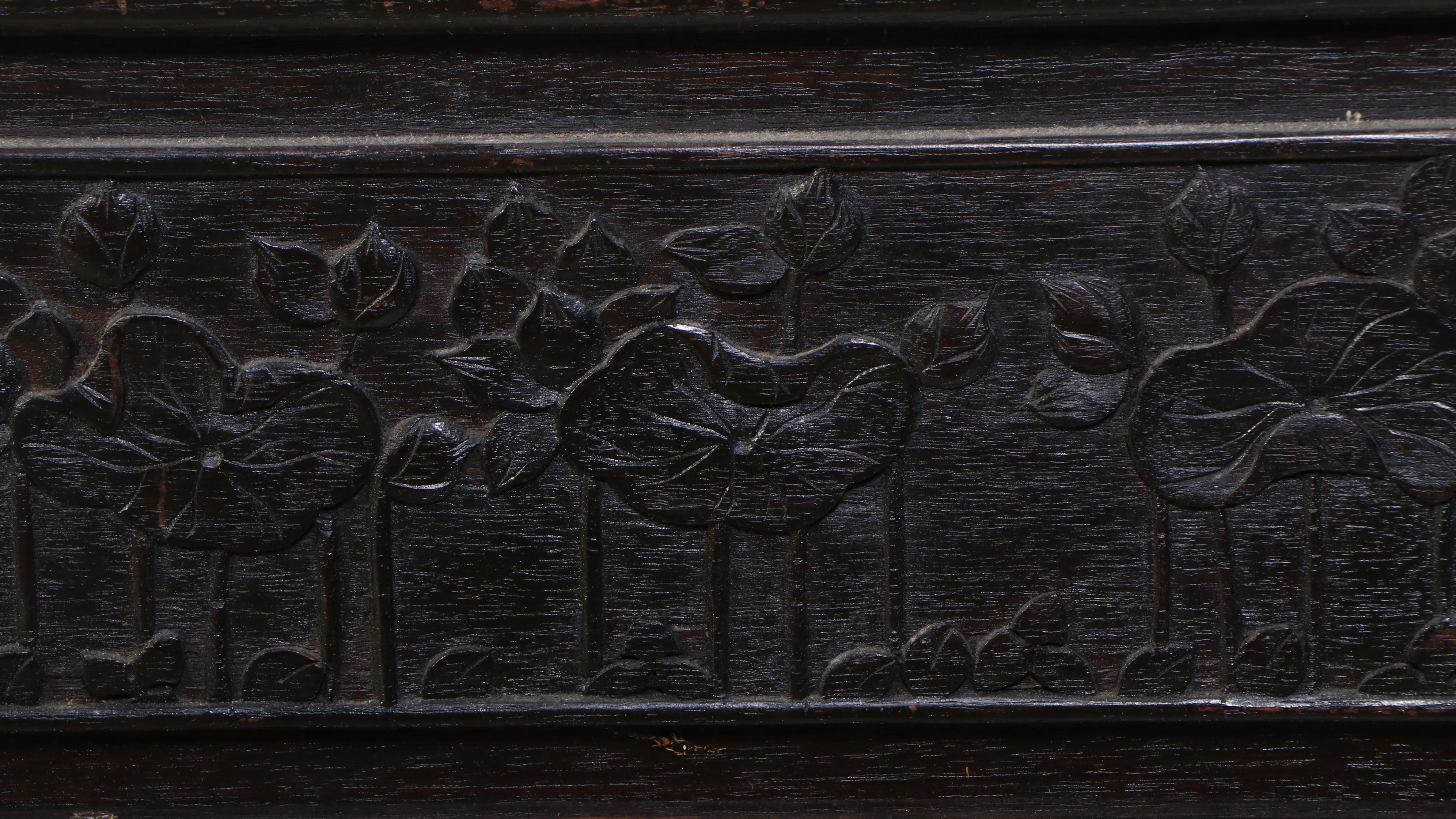 Chinese Carved Hardwood and Fretwork Altar Table