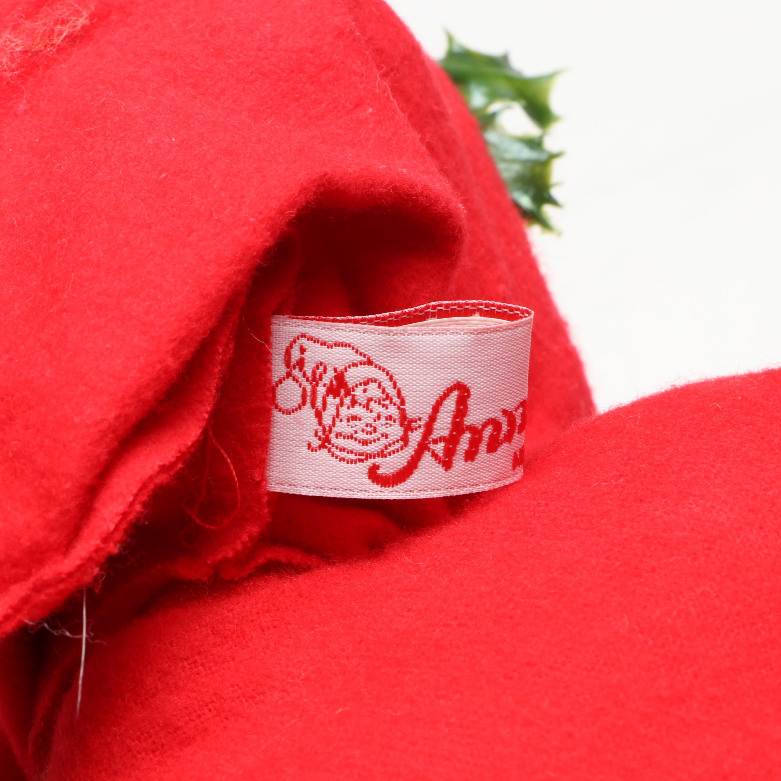 Annalee "Tucker Santa with PJ Kid" Whimsical Stuffed Figure