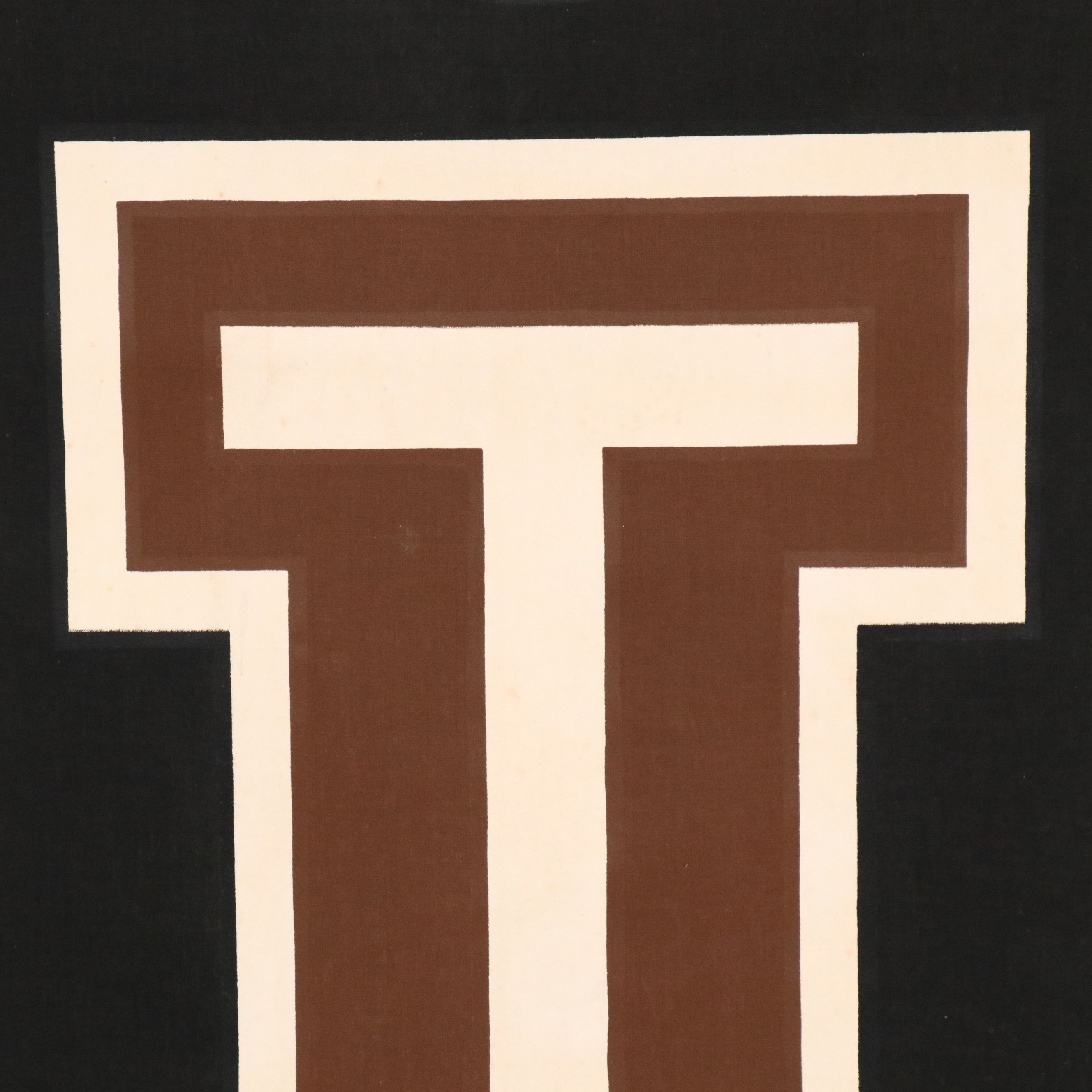 Lars Hawkes Geometric Hanging Serigraph, Mid-Late 20th Century