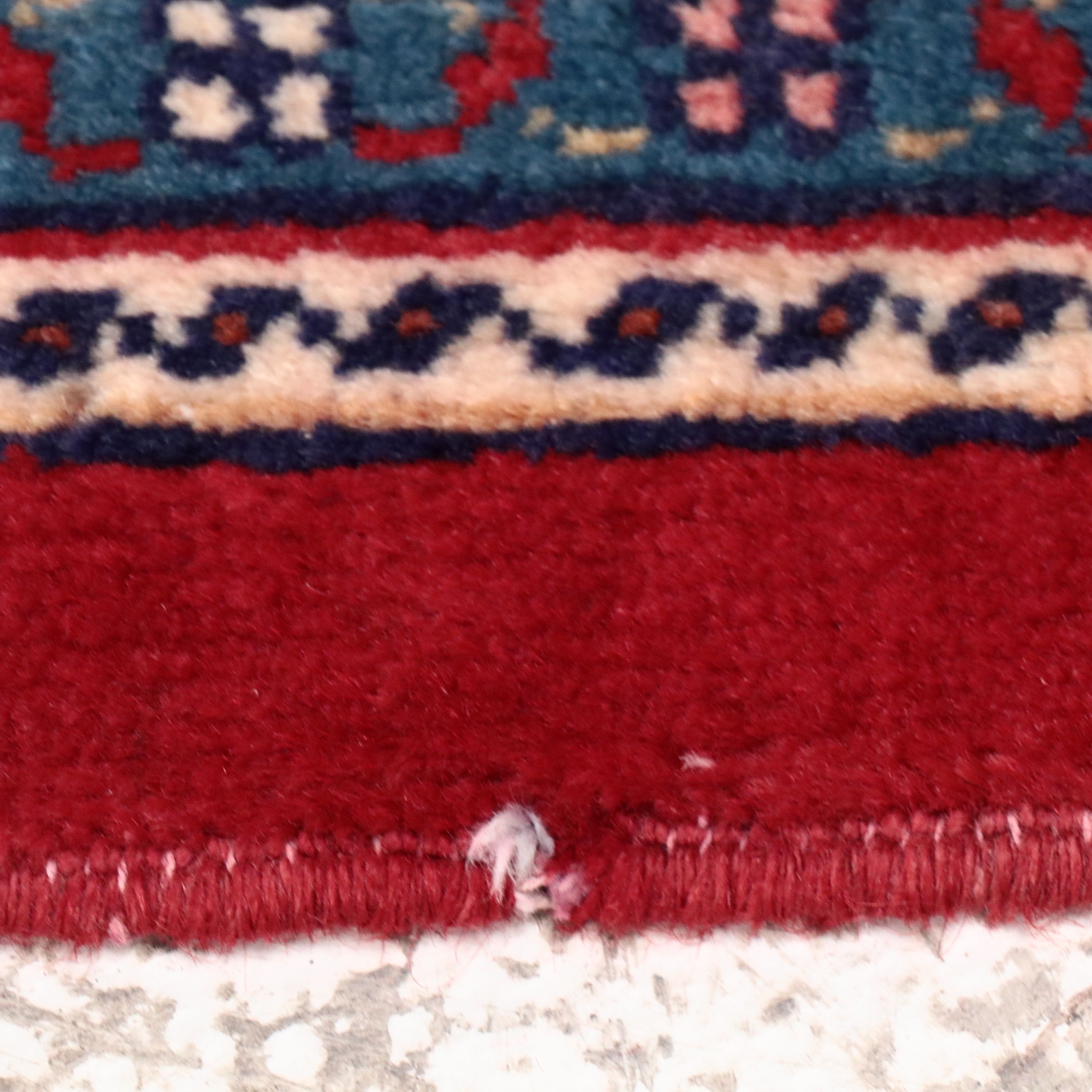 4'6 x 7' Hand-Knotted Persian Mahal Area Rug