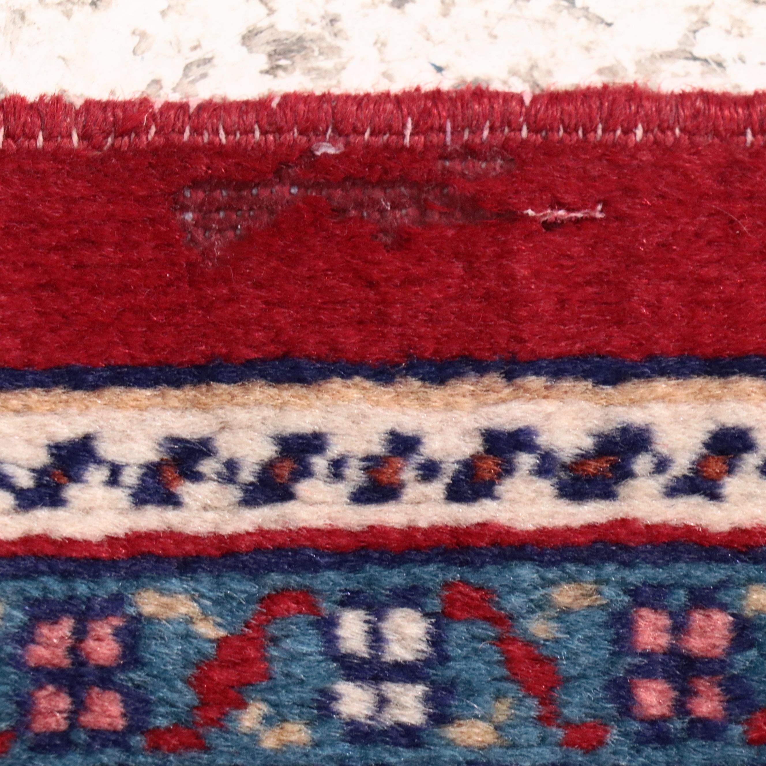 4'6 x 7' Hand-Knotted Persian Mahal Area Rug