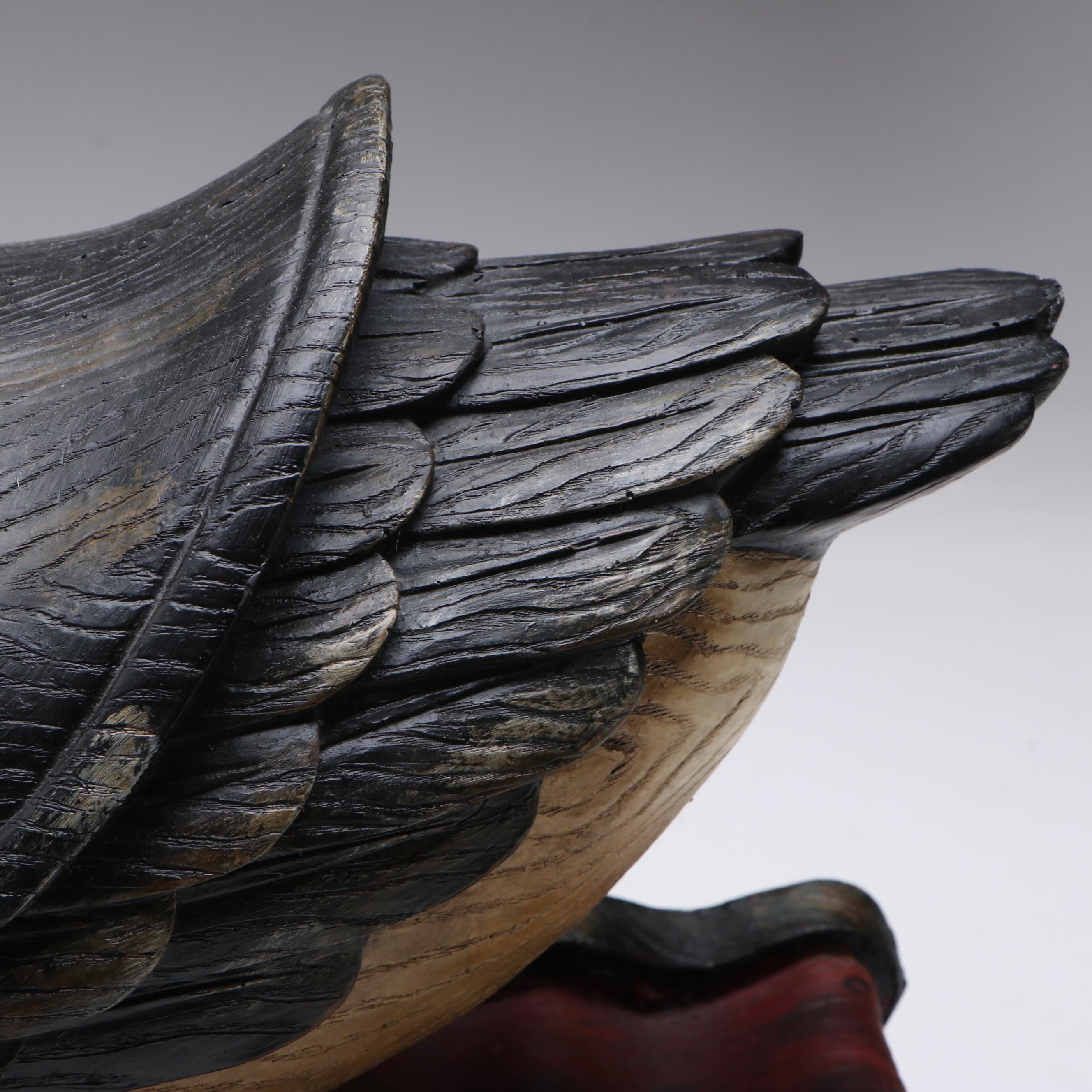 Antiqued Canadian Goose Rocking Chair