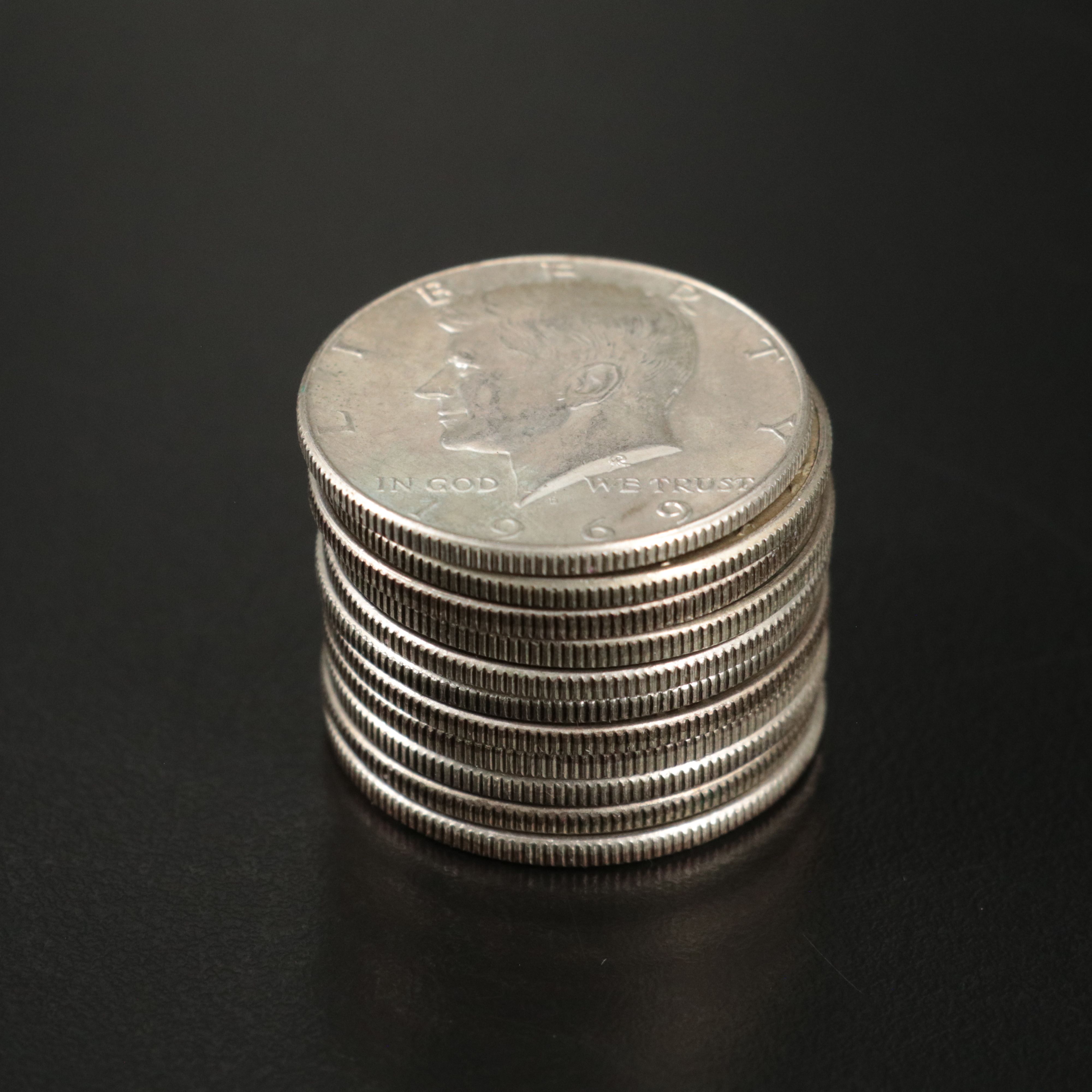 Collection of U.S. Silver Quarters, Half Dollars, Dollars and More