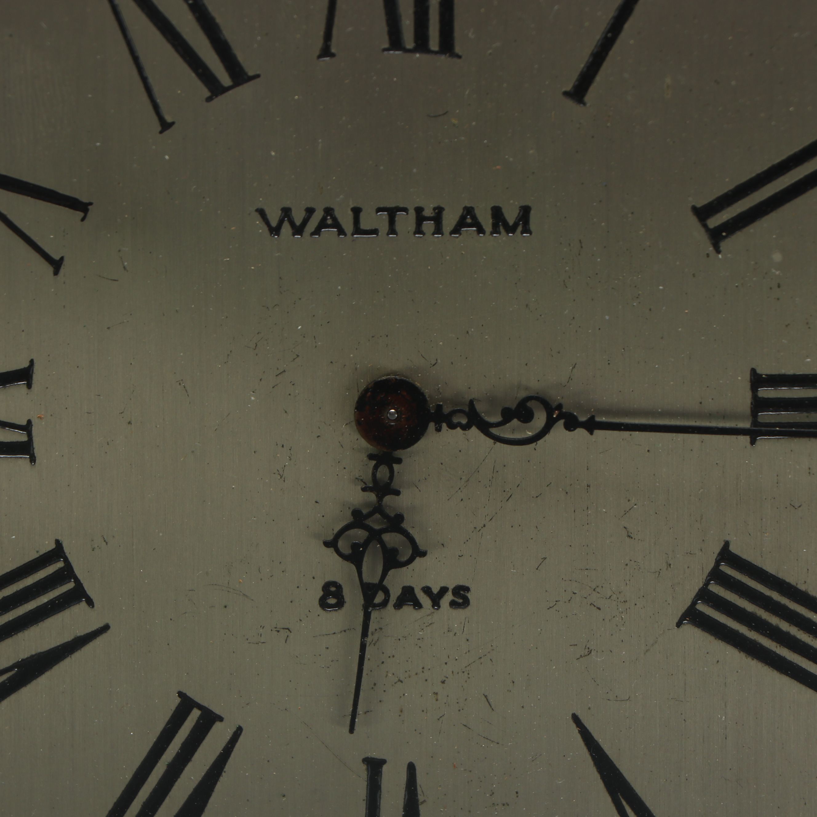 Waltham Victorian Wood 8 Day Mantel Clock