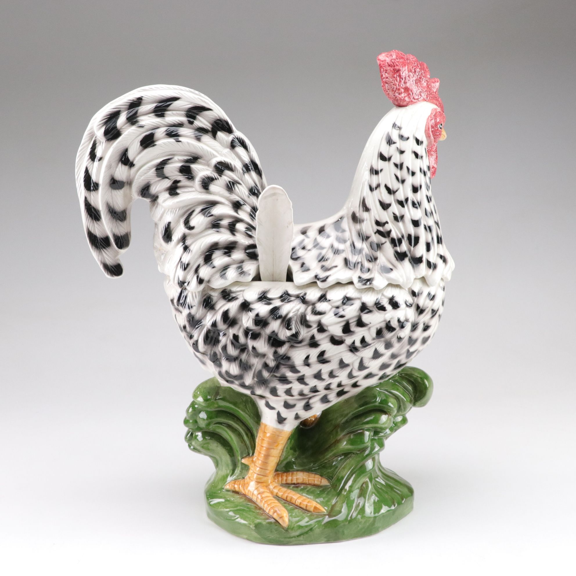 Fitz & Floyd Ceramic Rooster Tureen