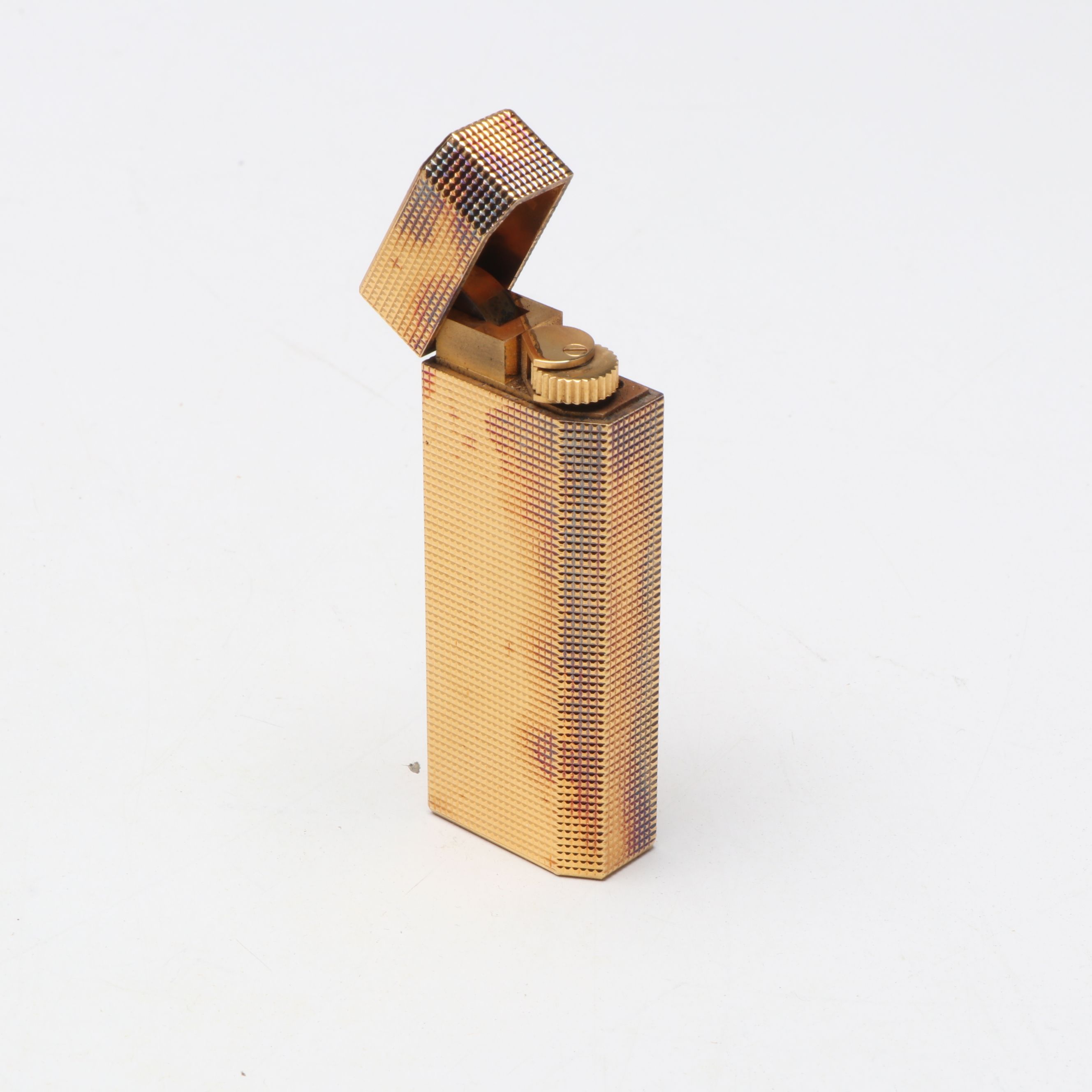 Cartier "Les Must" Gold-Plated Metal Lighter, 1970s–1980s