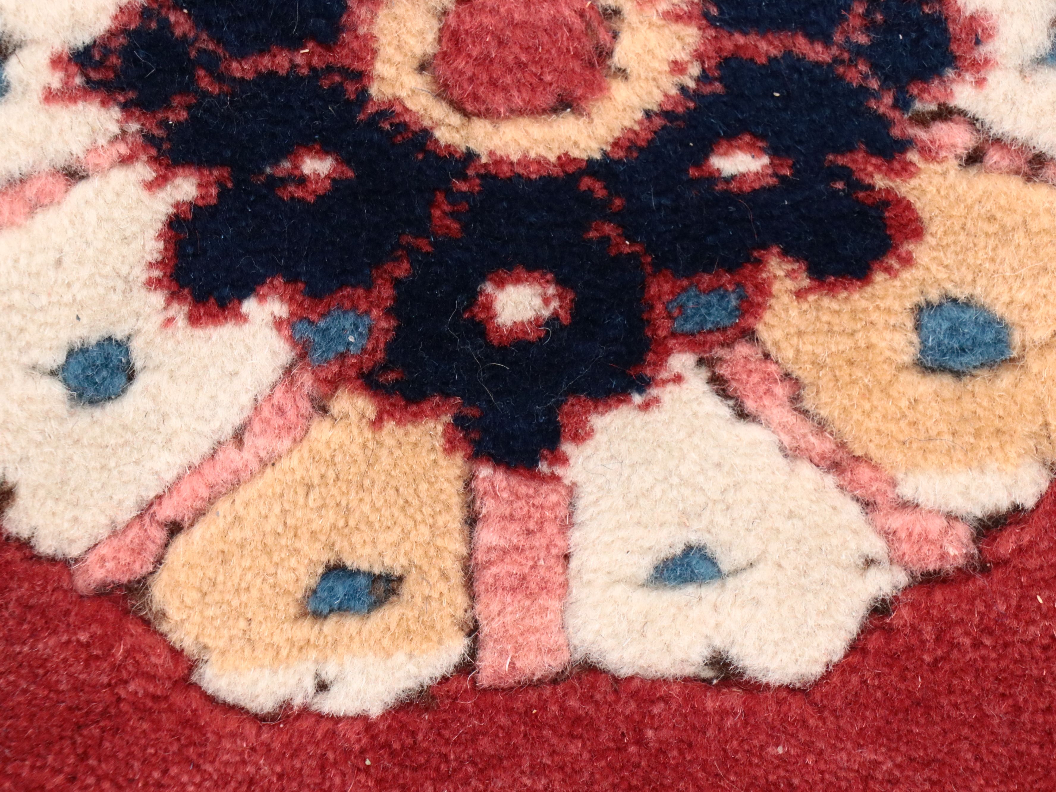 12'7 x 18'9 Hand-Knotted Persian Heriz Room Sized Rug