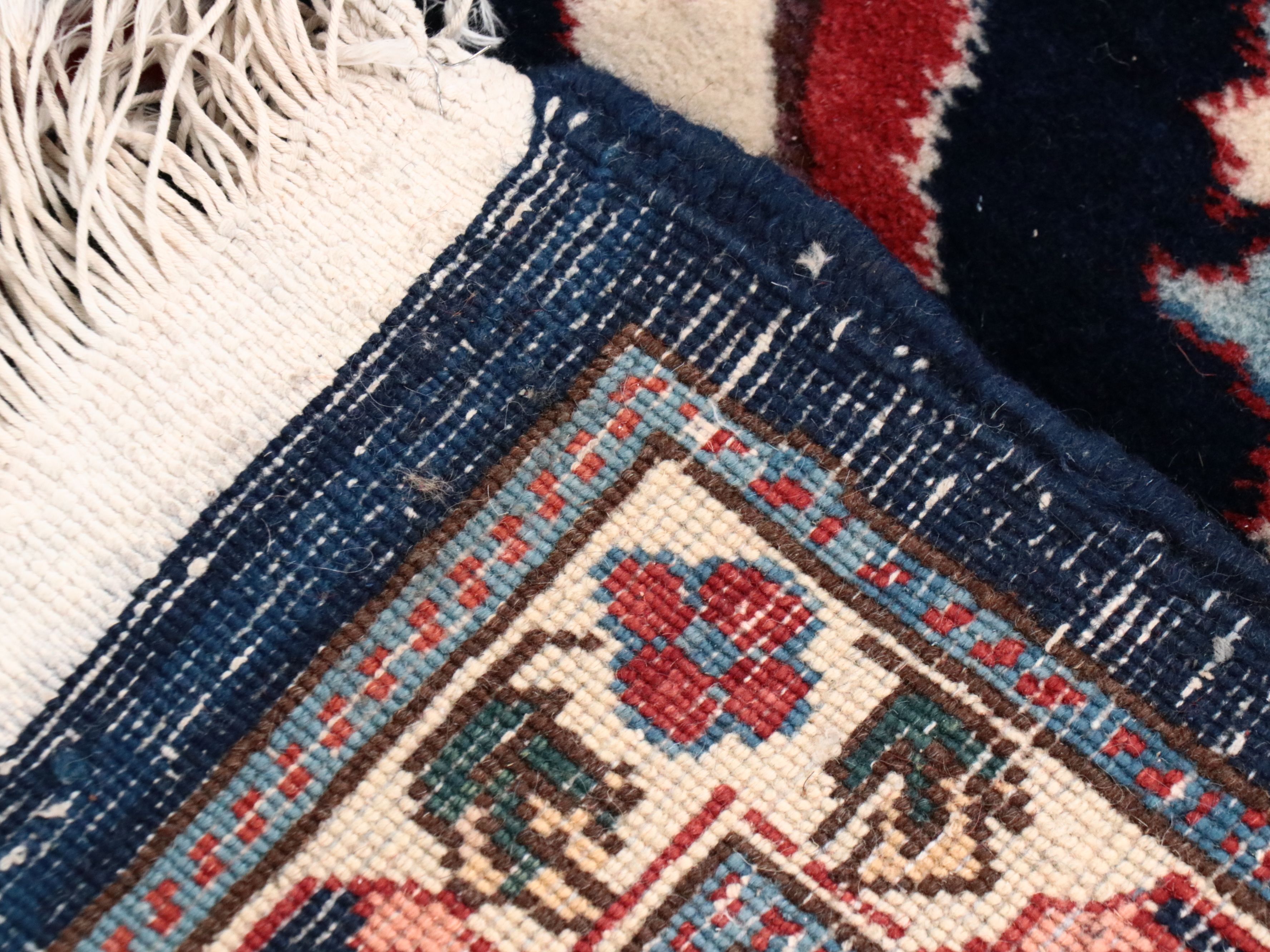 12'7 x 18'9 Hand-Knotted Persian Heriz Room Sized Rug